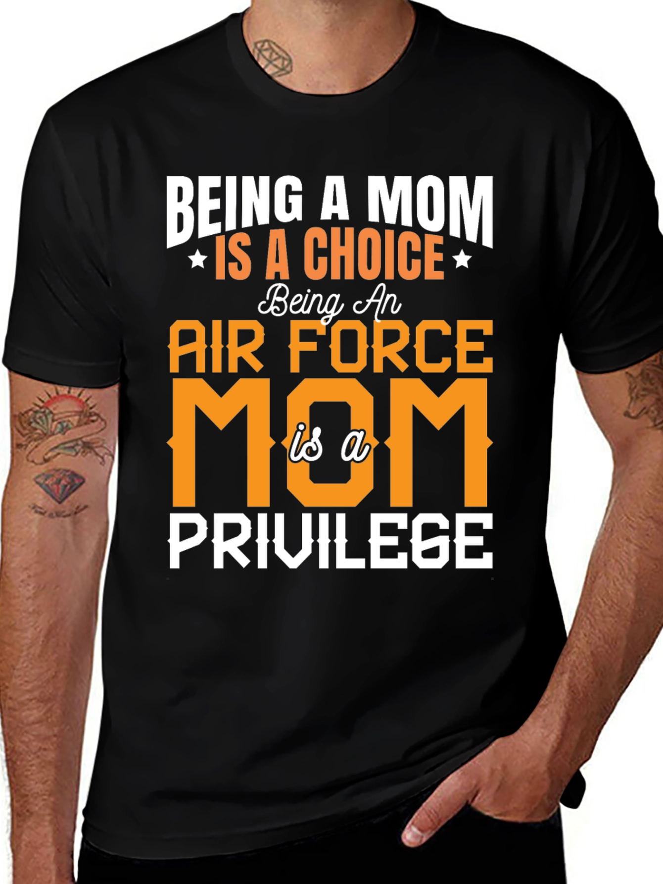 Air Force Mom Privilege T-Shirt