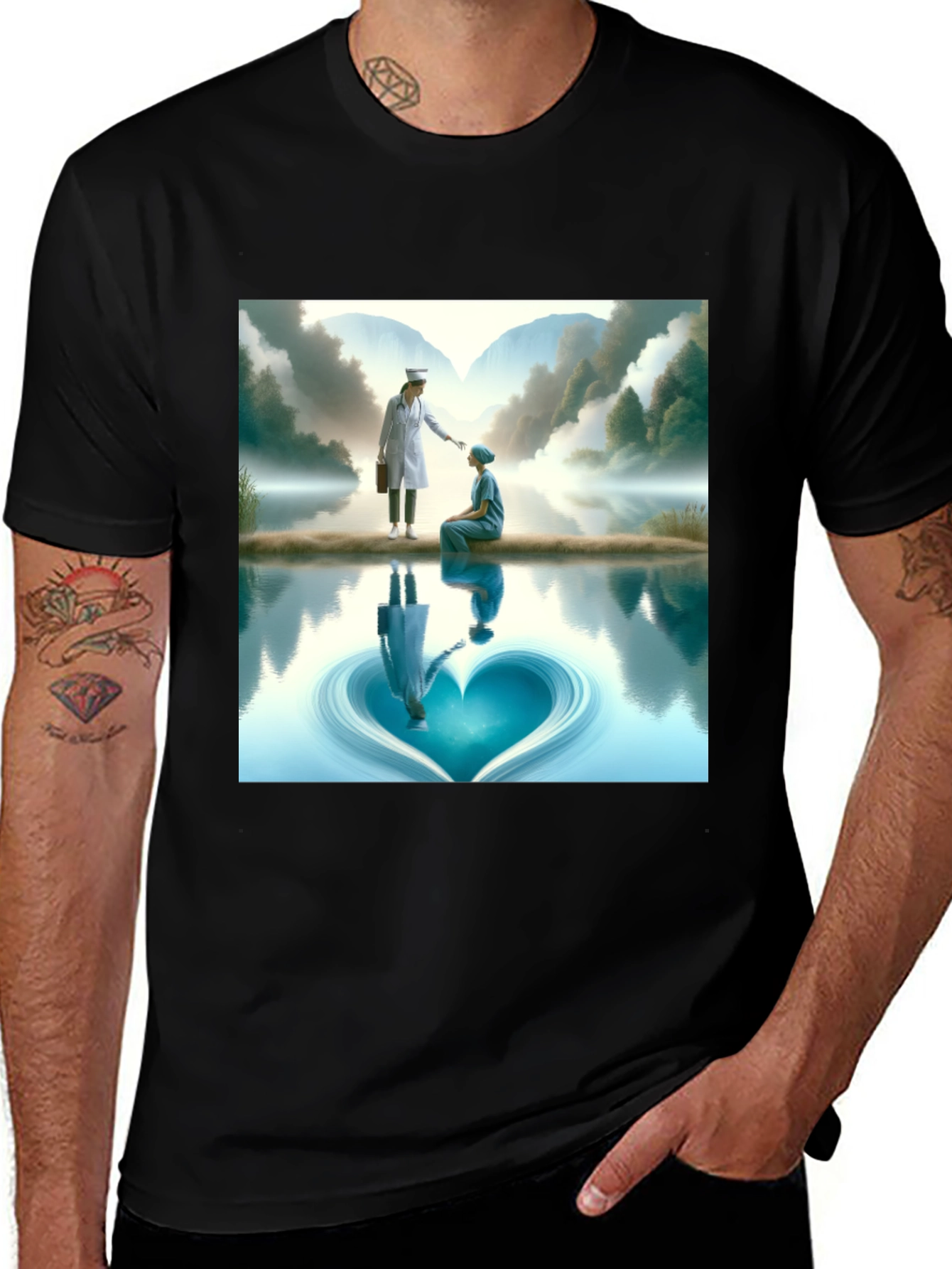 Heart's Reflection T-Shirt