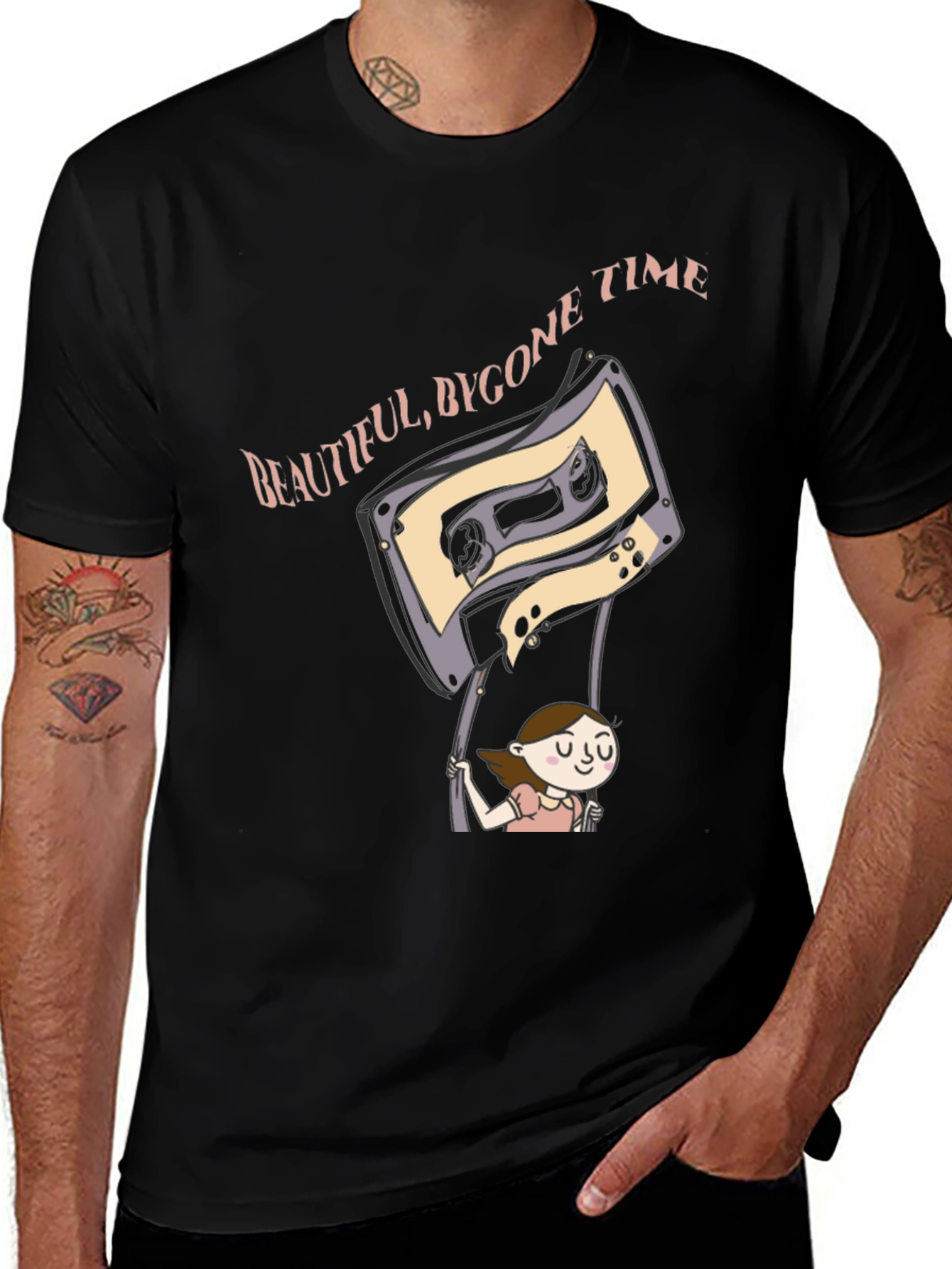 Variant 10 of Beautiful Bygone Time Graphic T-Shirt