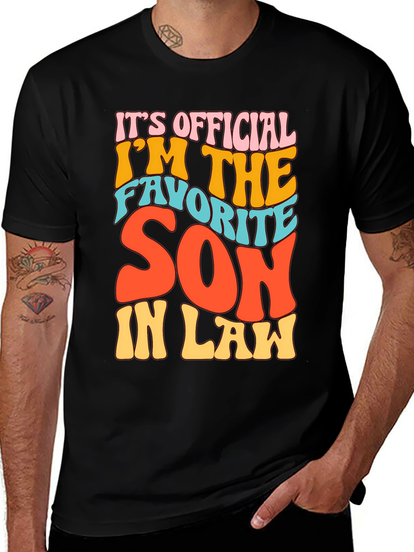 Variant 26 of Favorite Son-in-Law Novelty T-Shirt