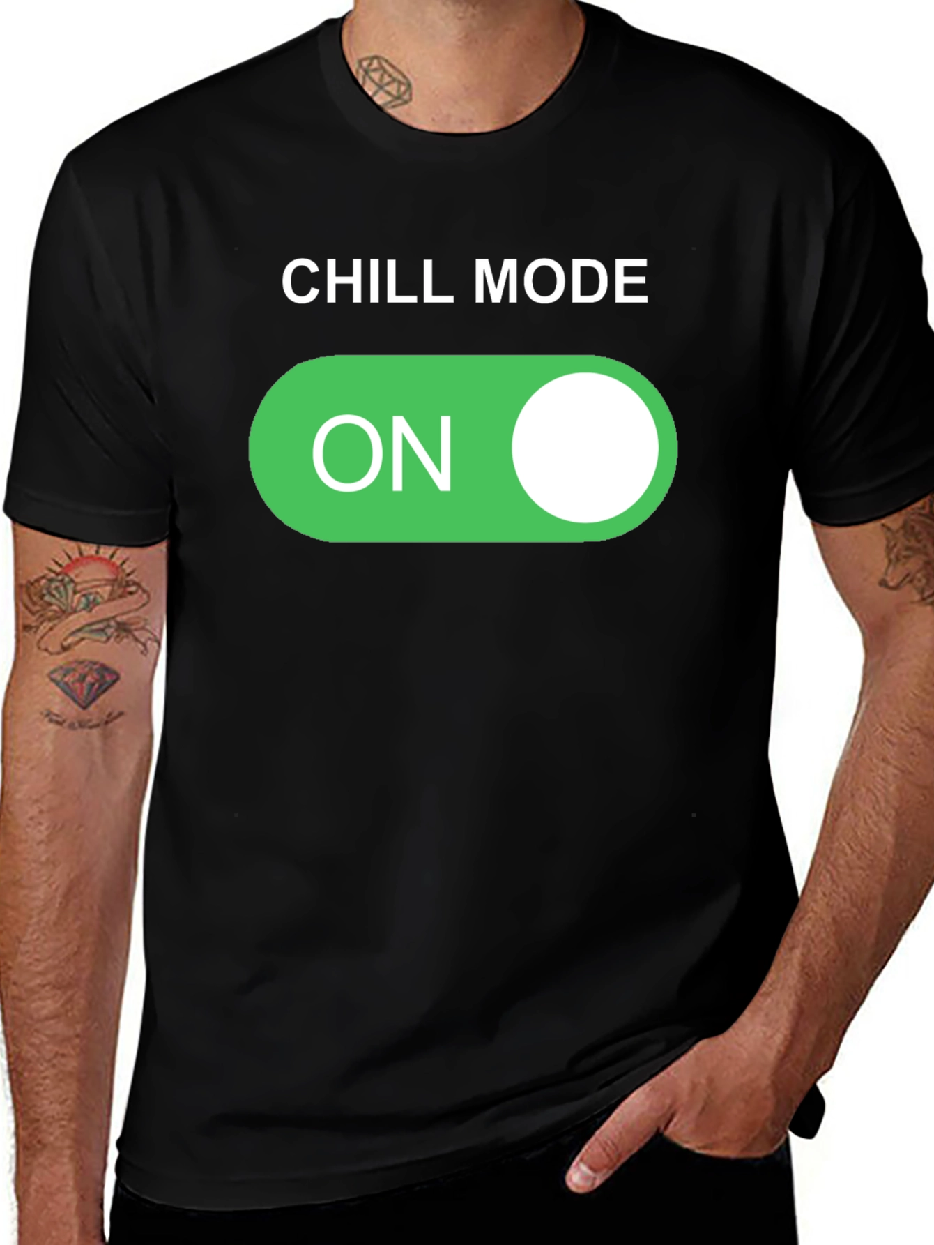 Variant 30 of Chill Mode On T-Shirt - Relax and Unwind