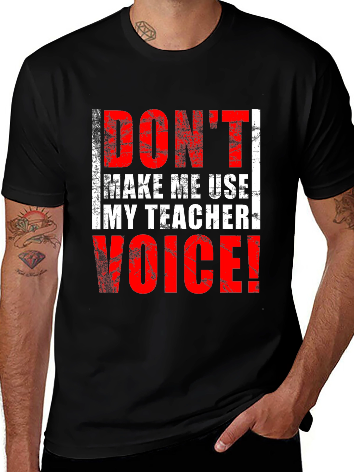 Variant 25 of Teacher Voice Graphic T-Shirt