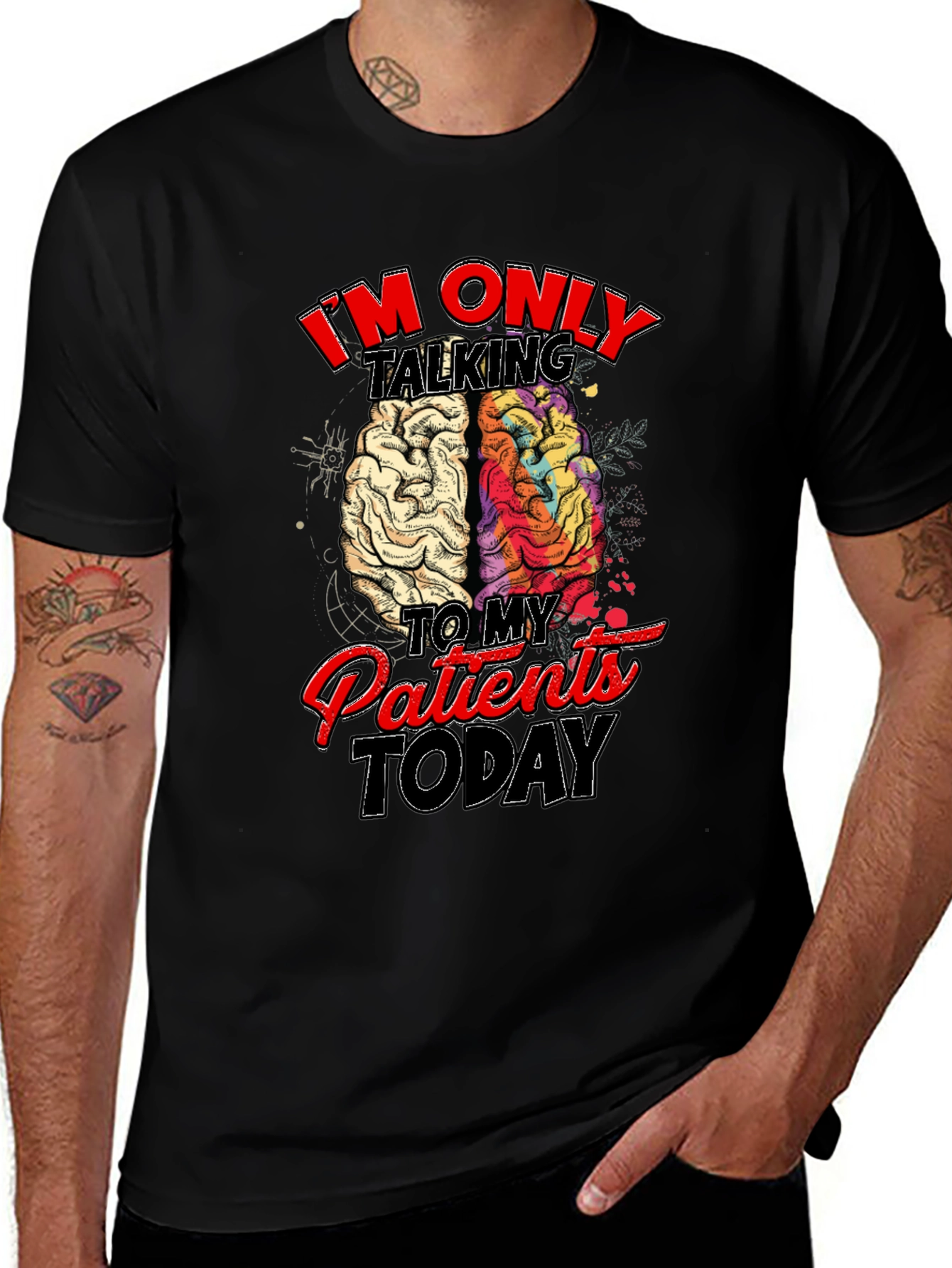 Variant 5 of I'm Only Talking to My Patients Today T-Shirt
