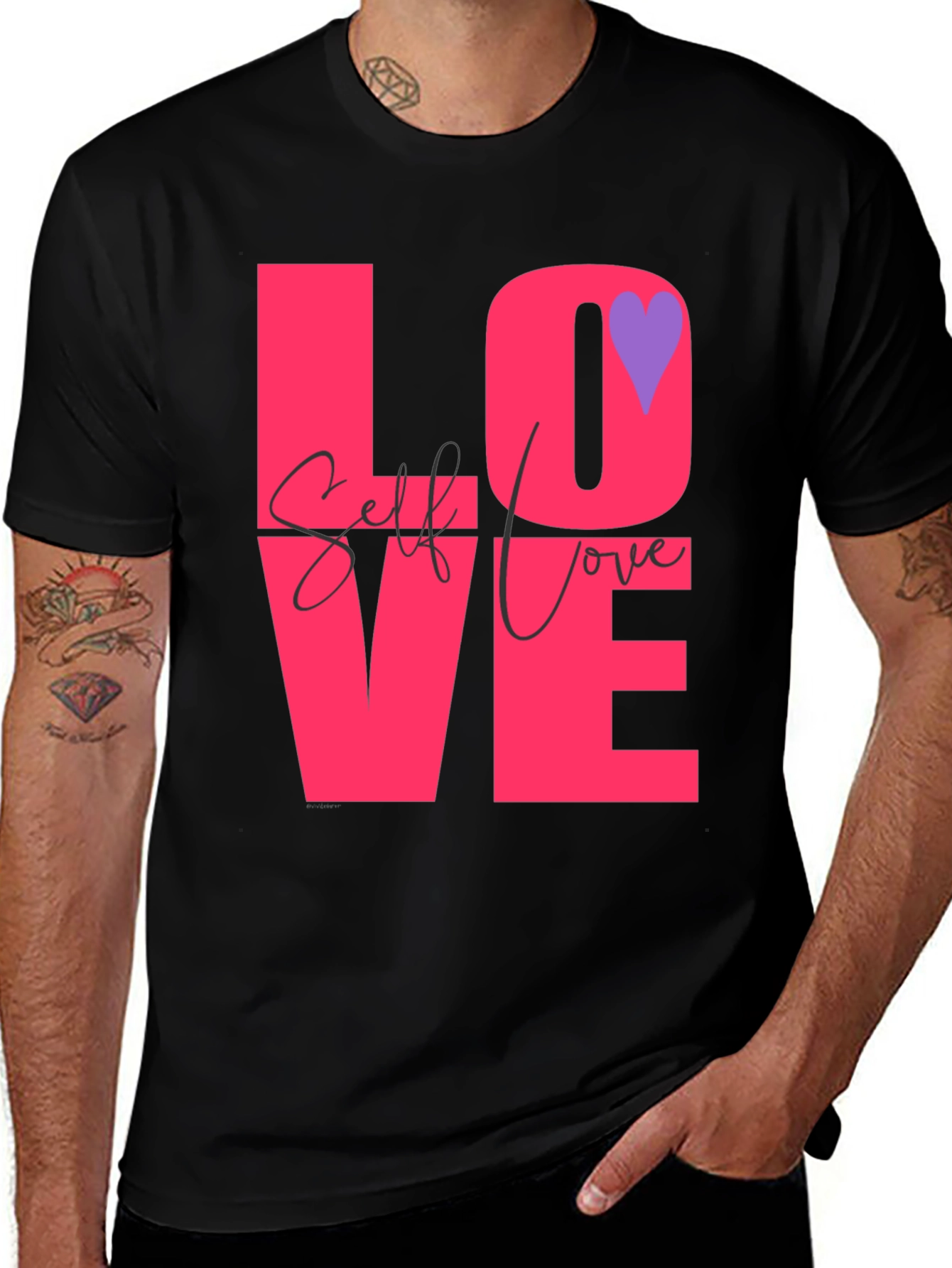 Variant 22 of Self Love T-Shirt - Stylish Graphic Tee