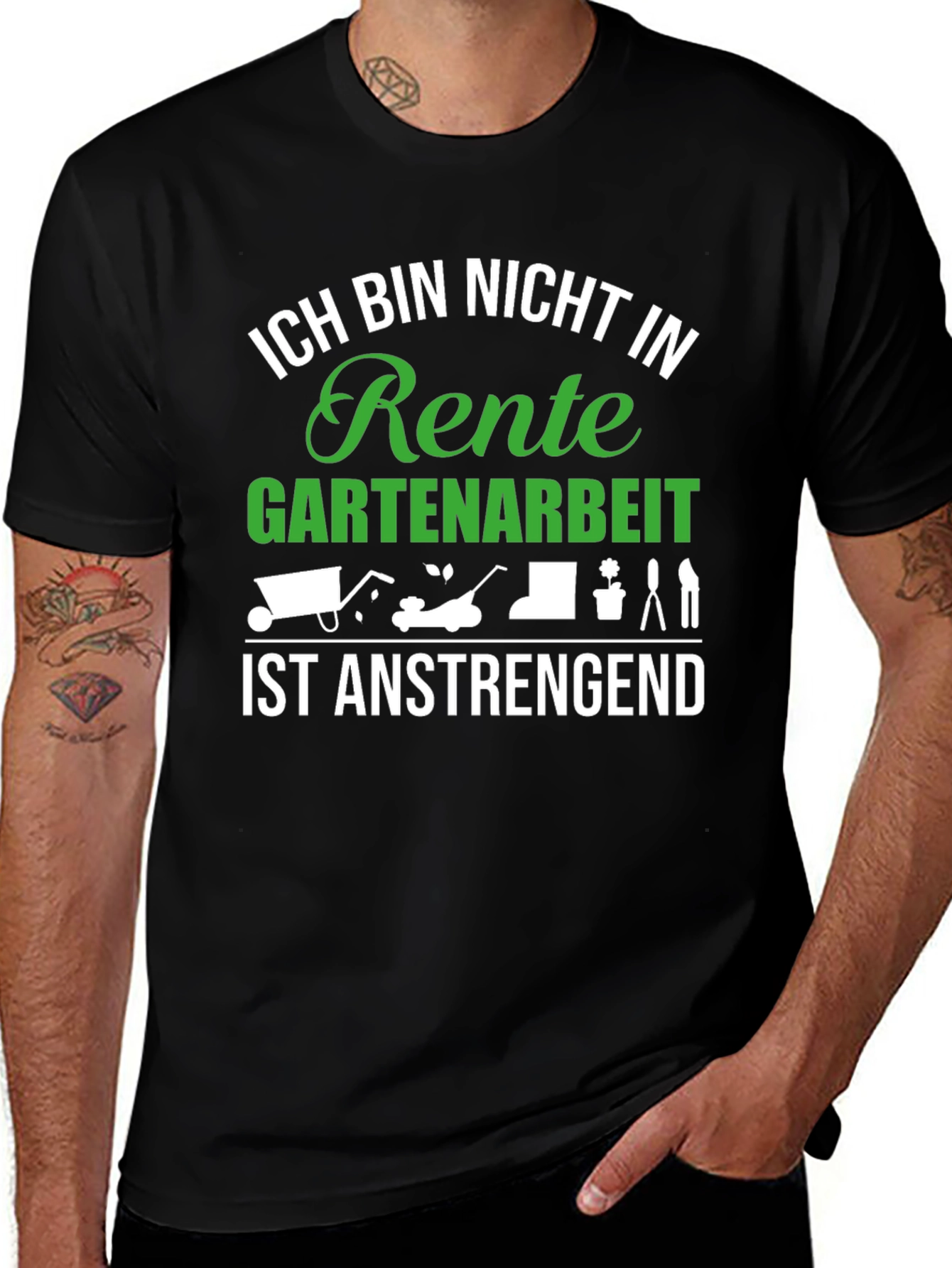 Variant 24 of Gardening Retirement Humor T-Shirt