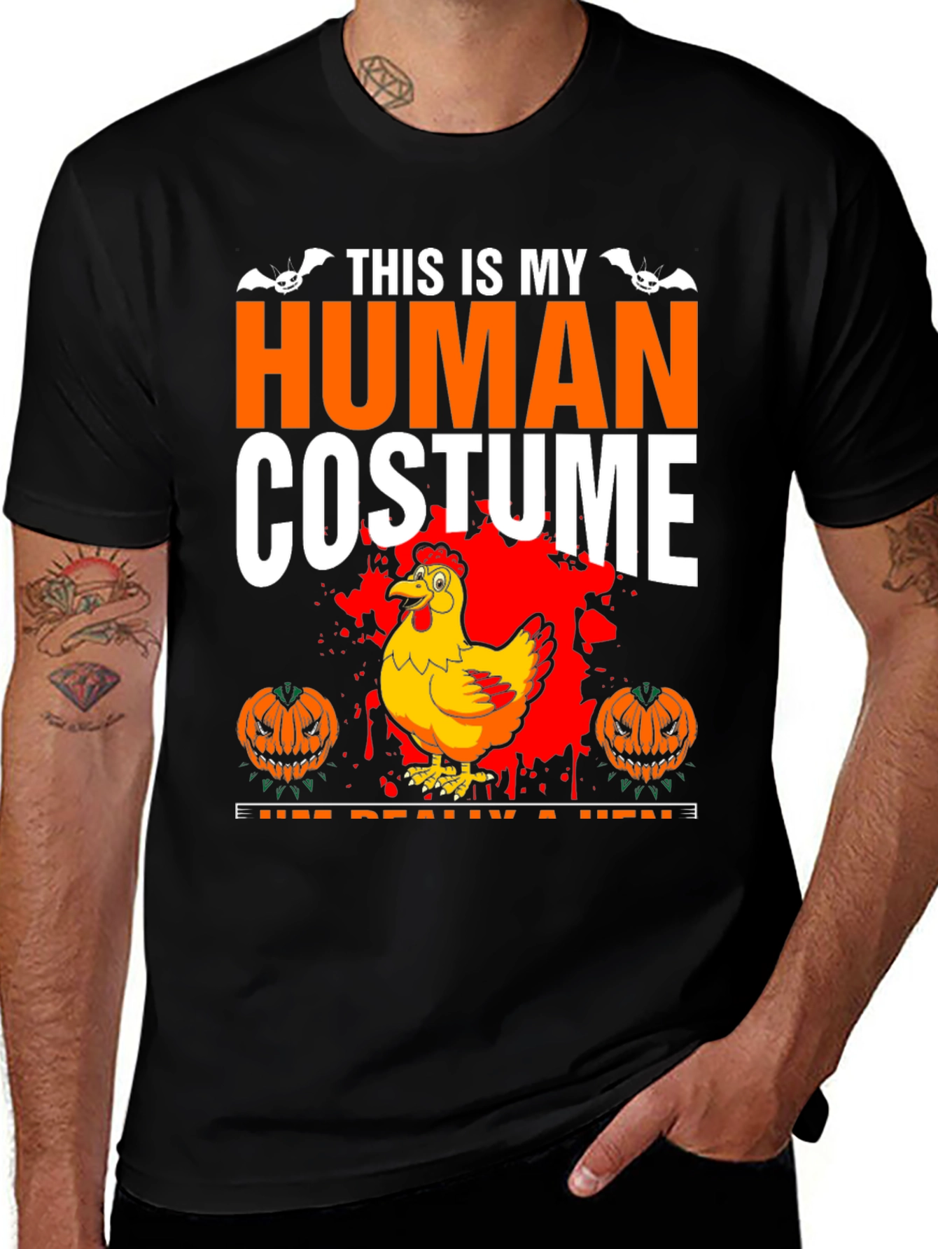 This Is My Human Costume Chicken T-Shirt