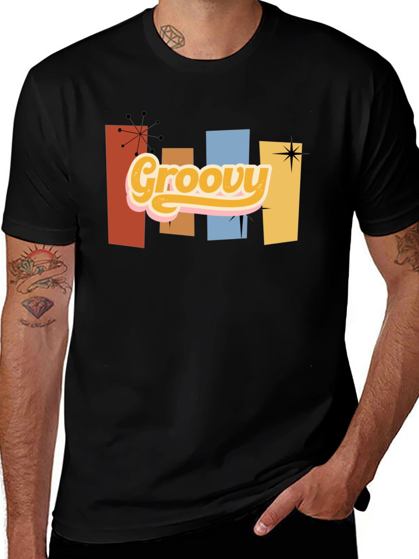 Variant 12 of Groovy Retro Graphic Tee - Vintage Style T-Shirt