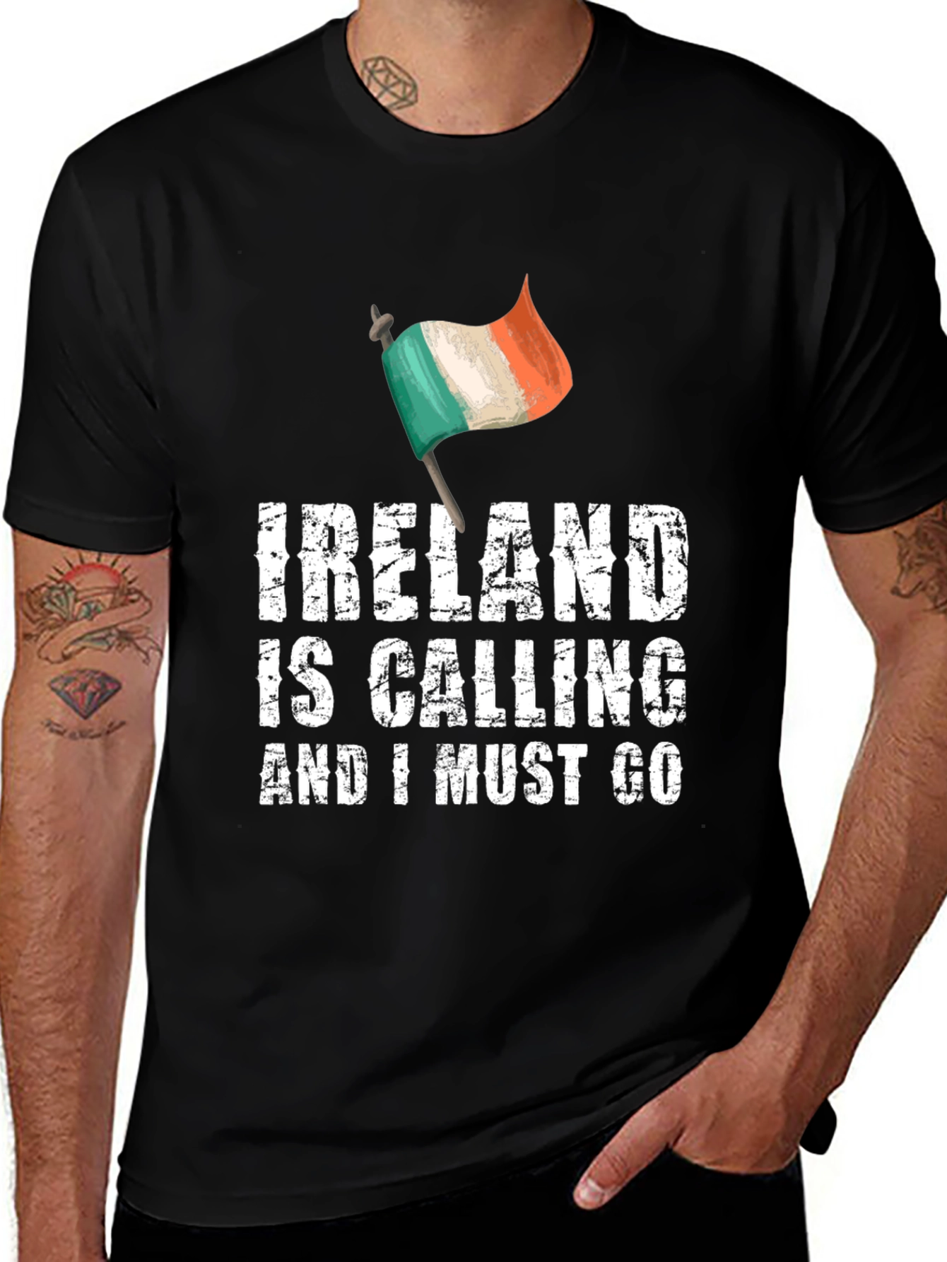 Variant 8 of Ireland is Calling T-Shirt - Irish Pride Tee
