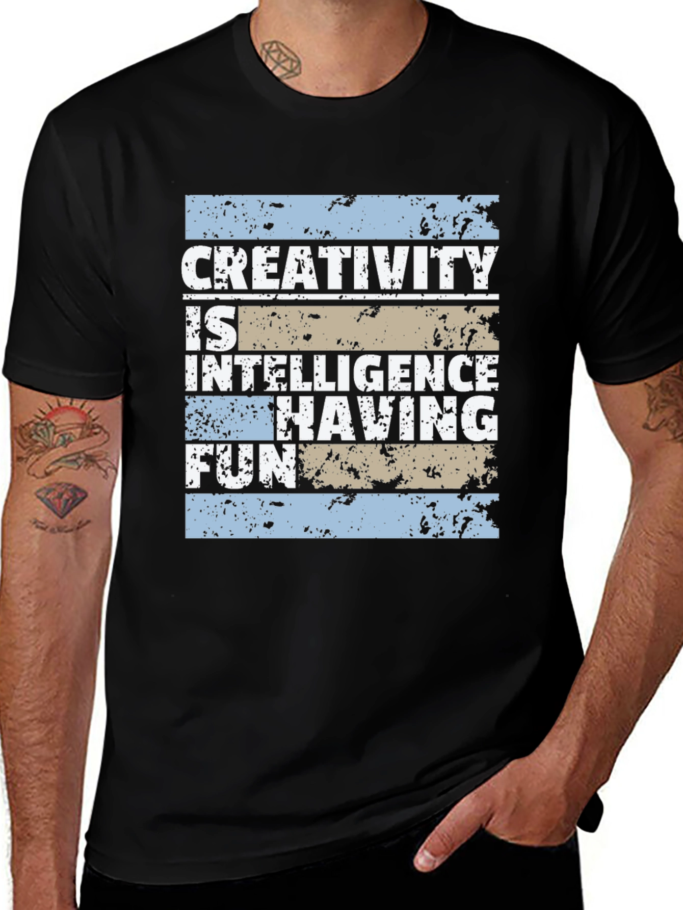 Variant 22 of Creativity Intelligence Fun Graphic T-Shirt