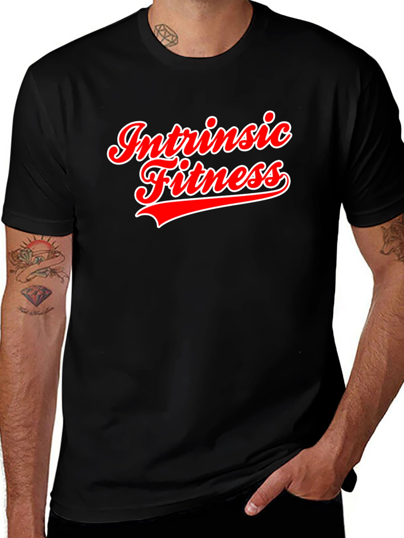 Variant 21 of Intrinsic Fitness Black T-Shirt