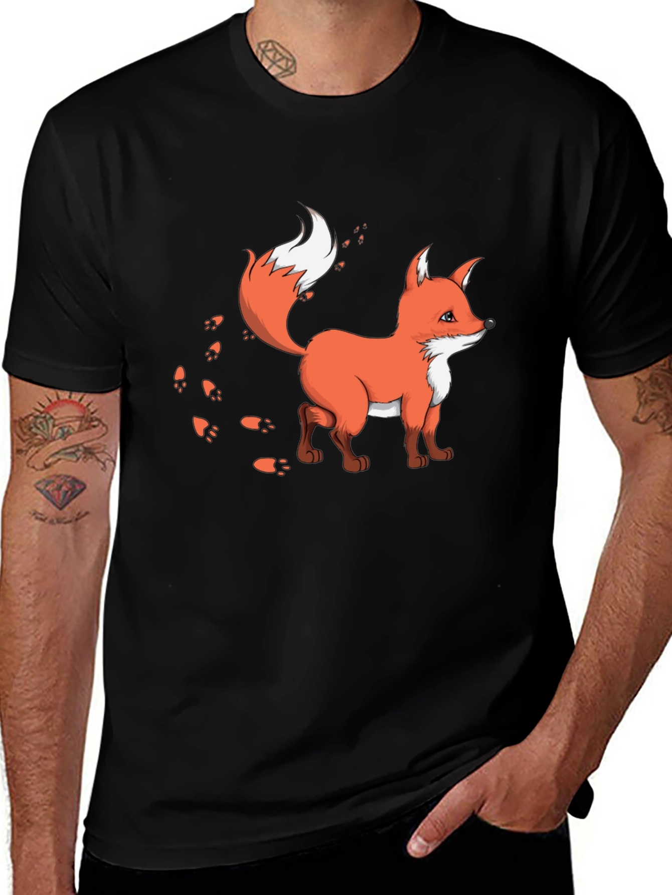 Variant 27 of Fox Graphic T-Shirt - Cute Animal Design