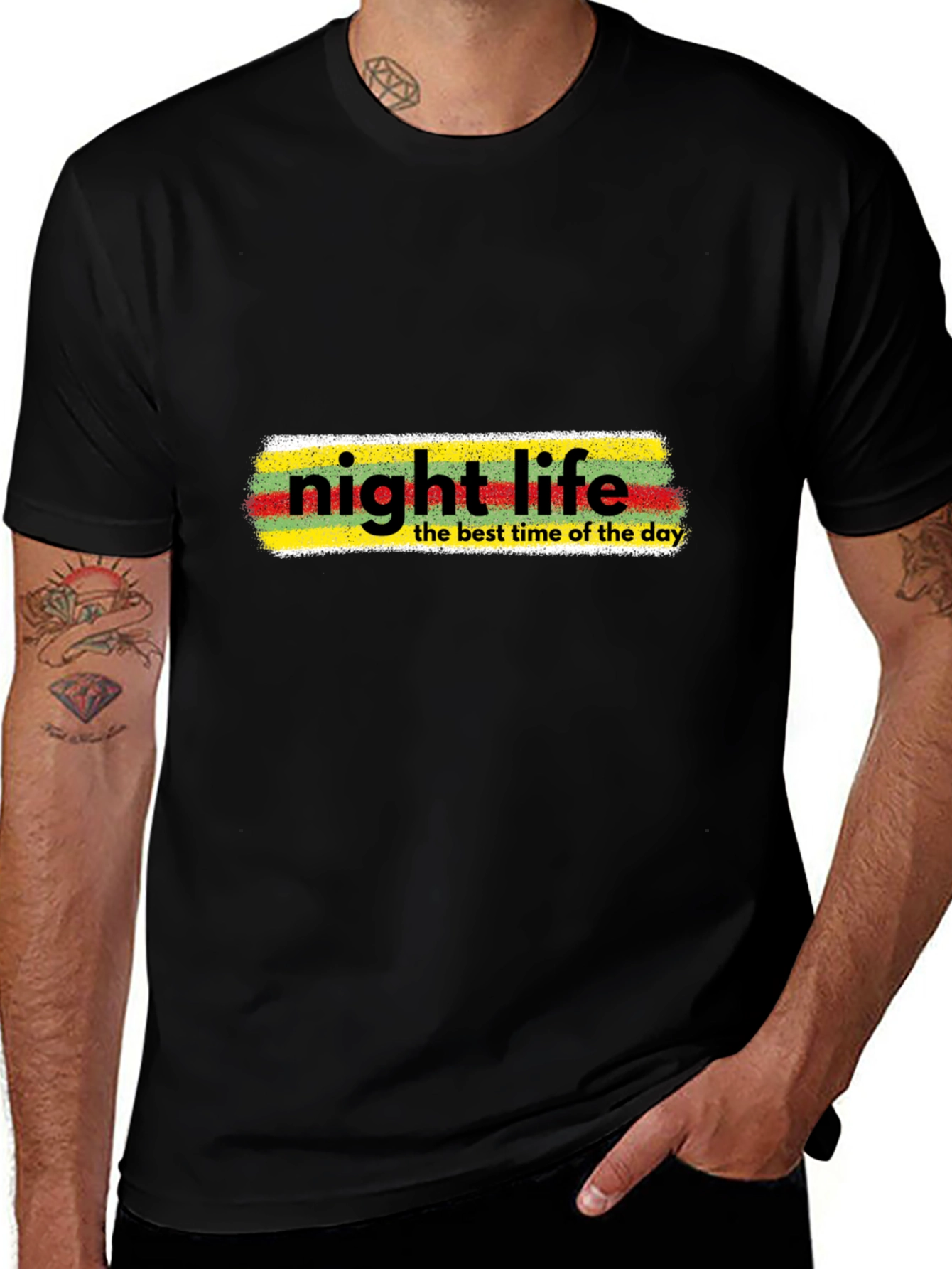Variant 14 of Night Life Graphic Tee - Best Time of Day