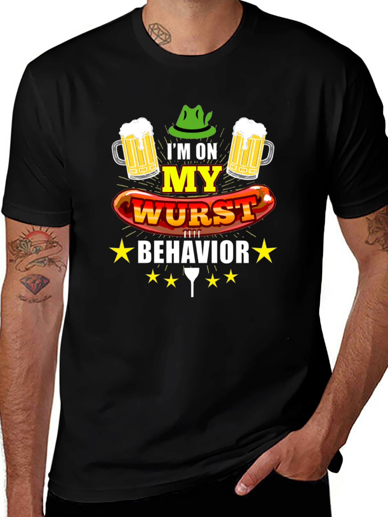 Variant 30 of Worst Behavior Graphic T-Shirt