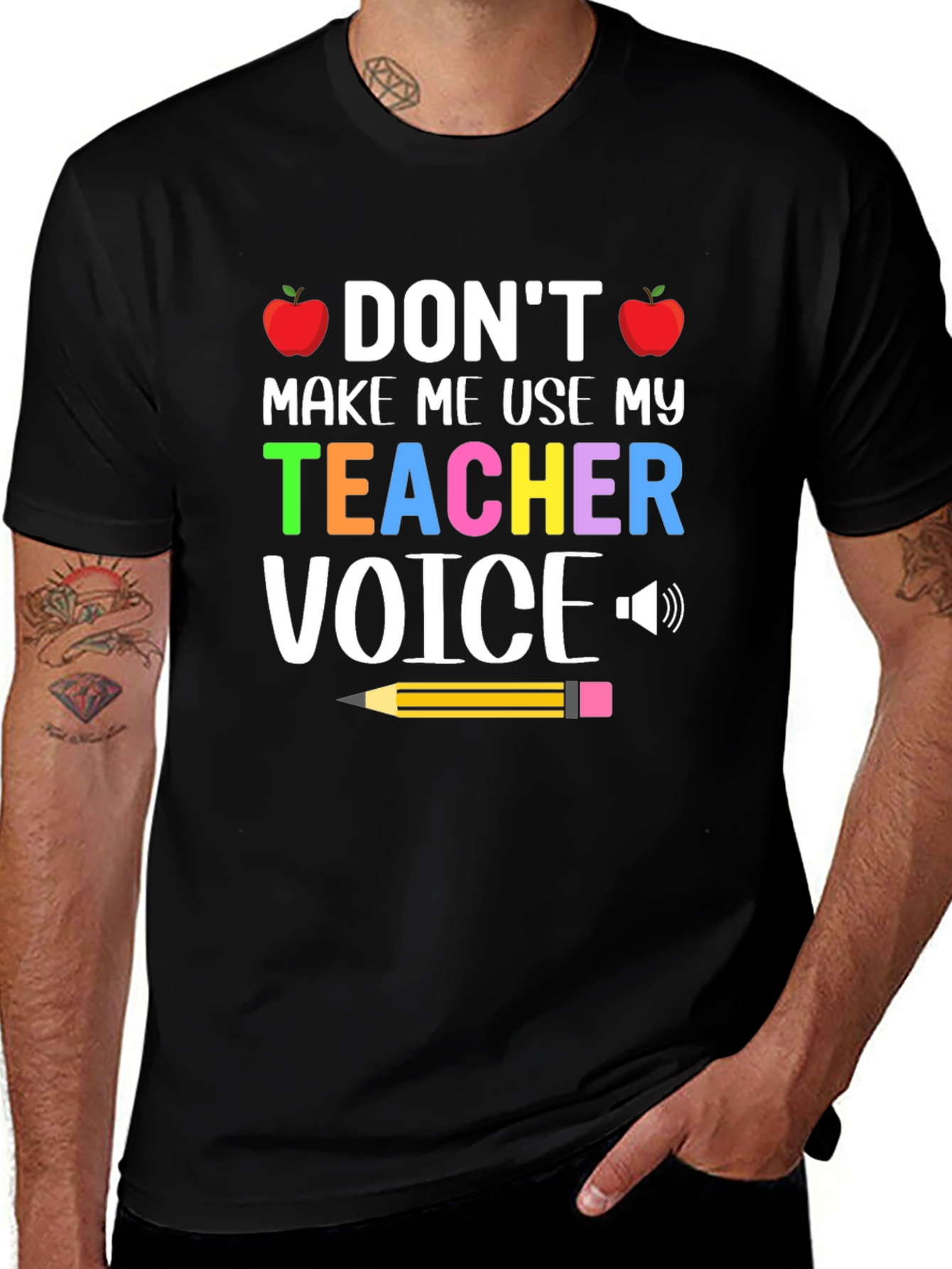 Variant 11 of Teacher Voice T-Shirt