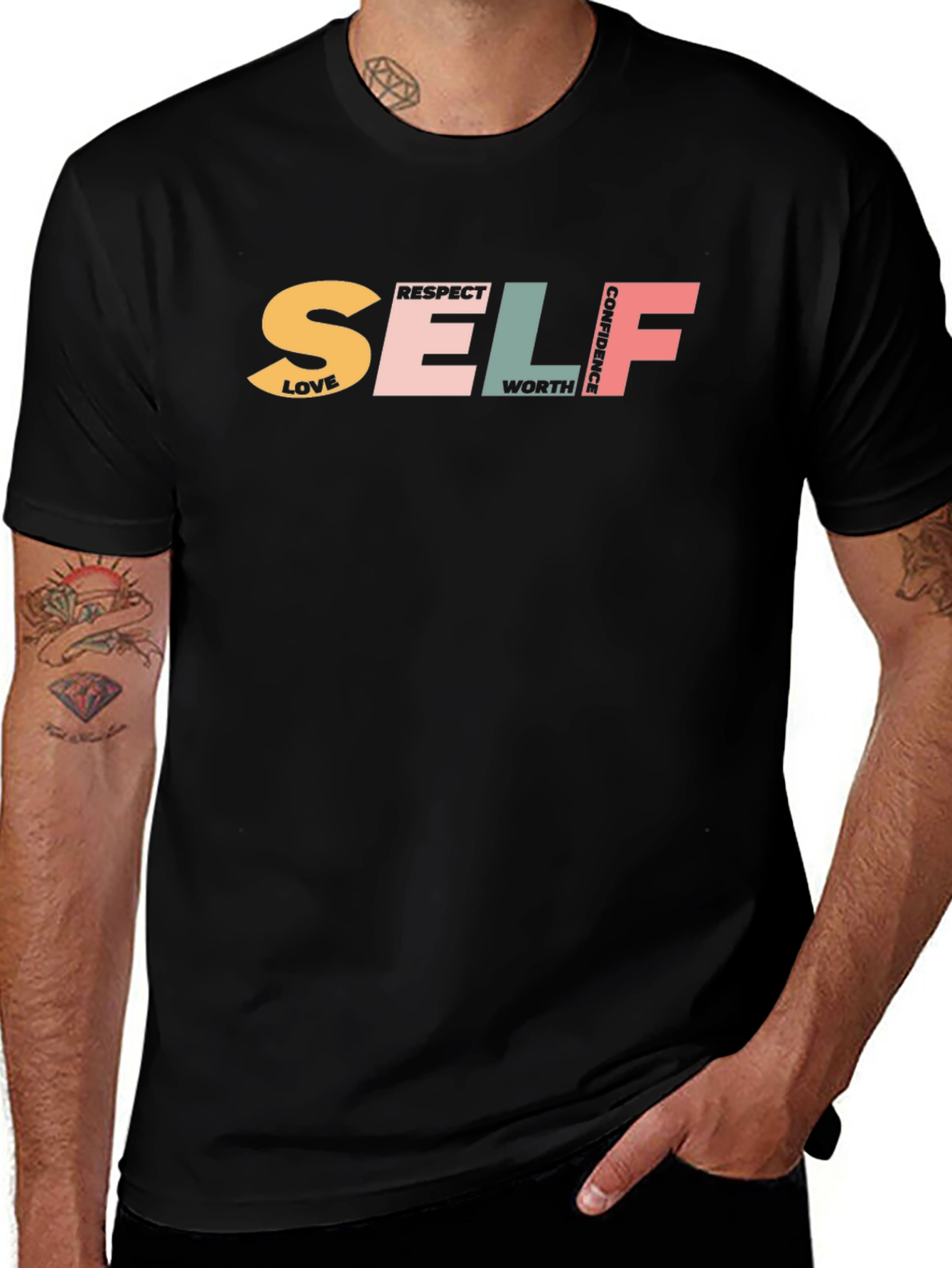 Variant 30 of Self Love Respect Confidence T-Shirt