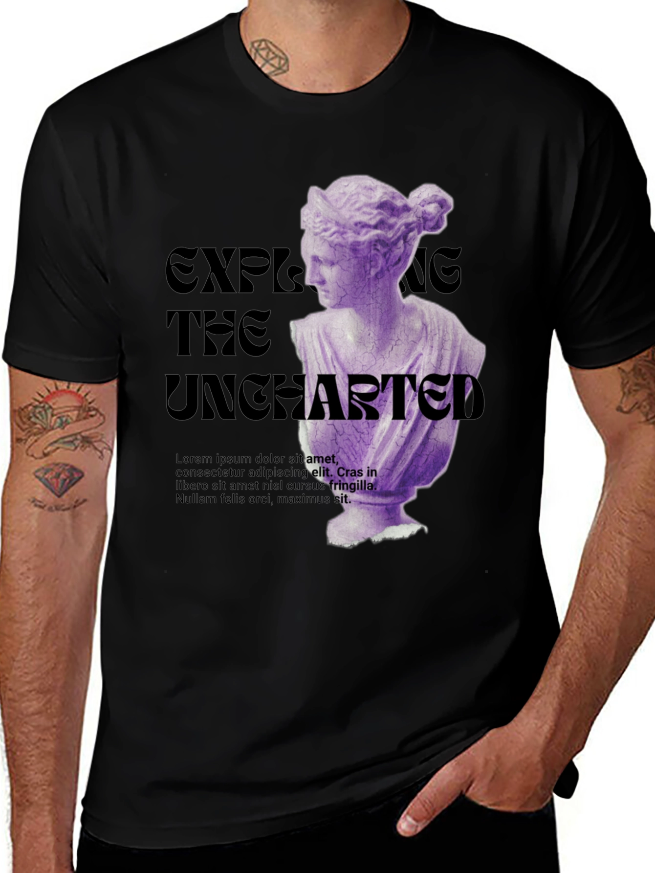 Variant 14 of Explore the Uncharted Graphic Tee