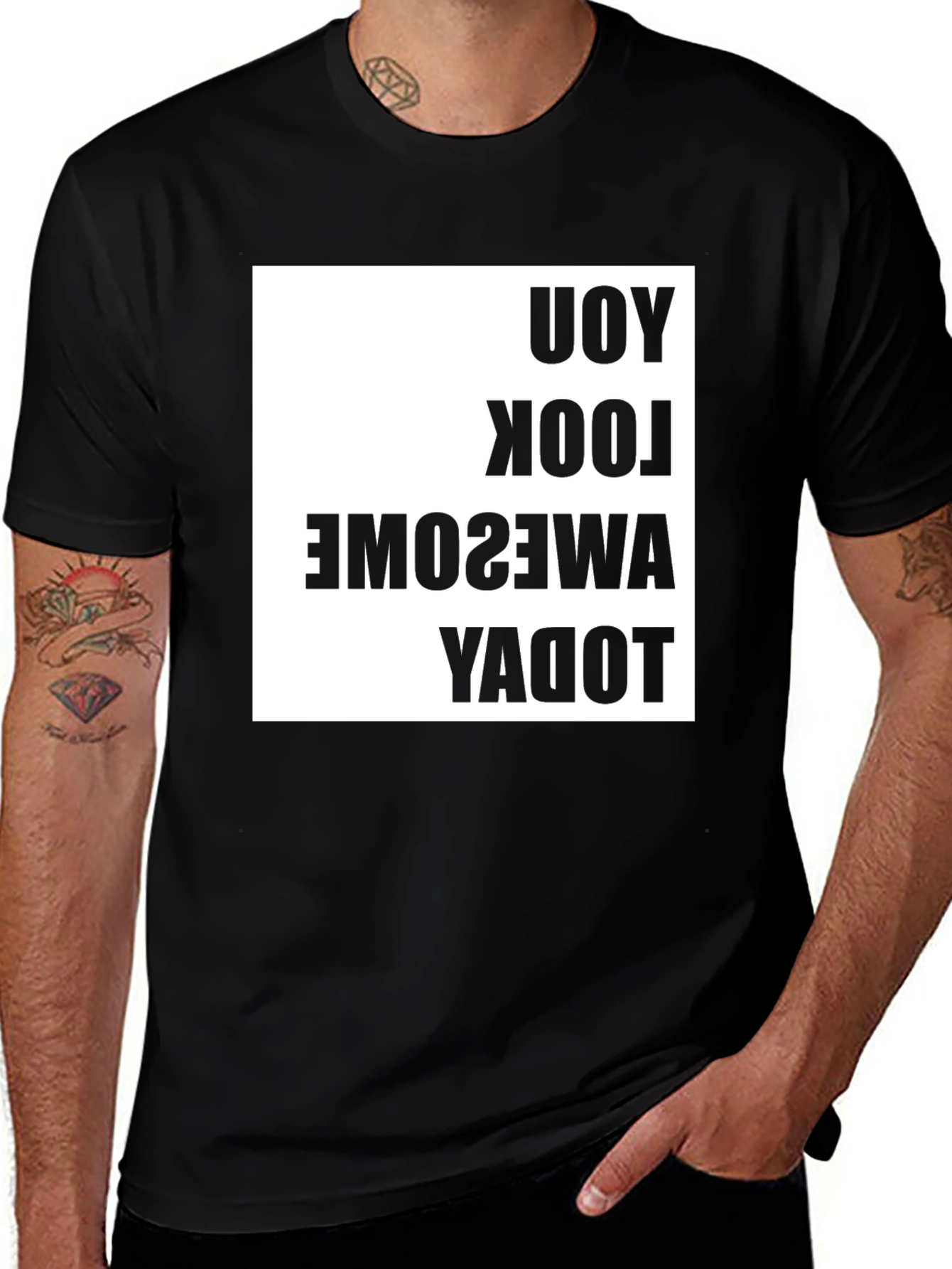 Variant 3 of You Look Awesome Today Graphic Tee