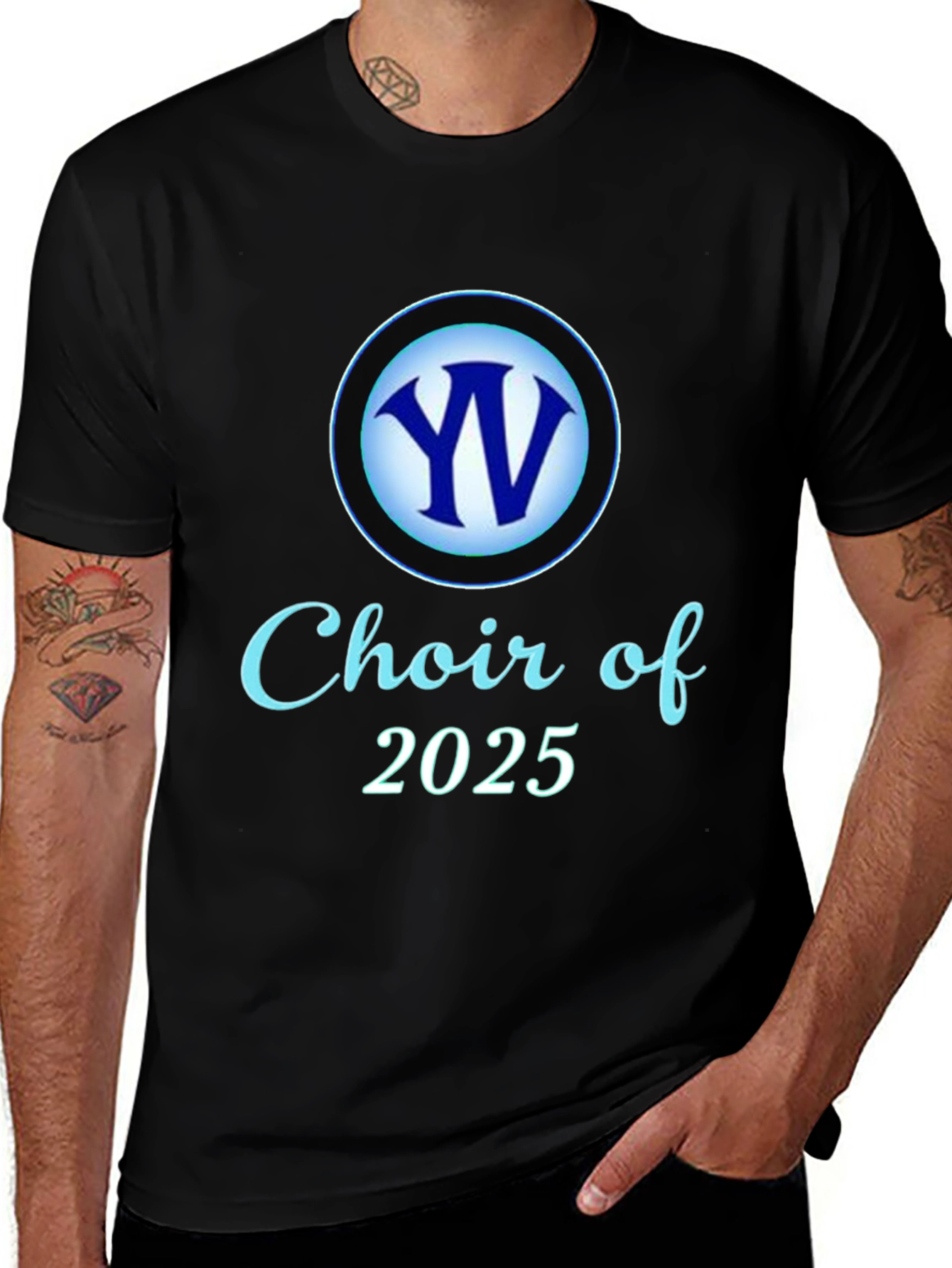 Choir of 2025 Black T-Shirt
