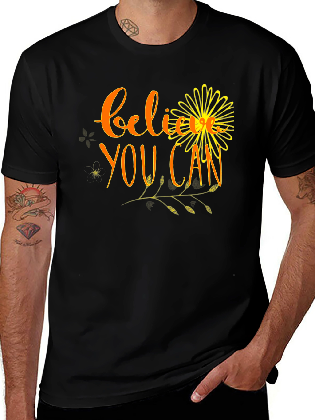 Variant 23 of Believe You Can Graphic Tee