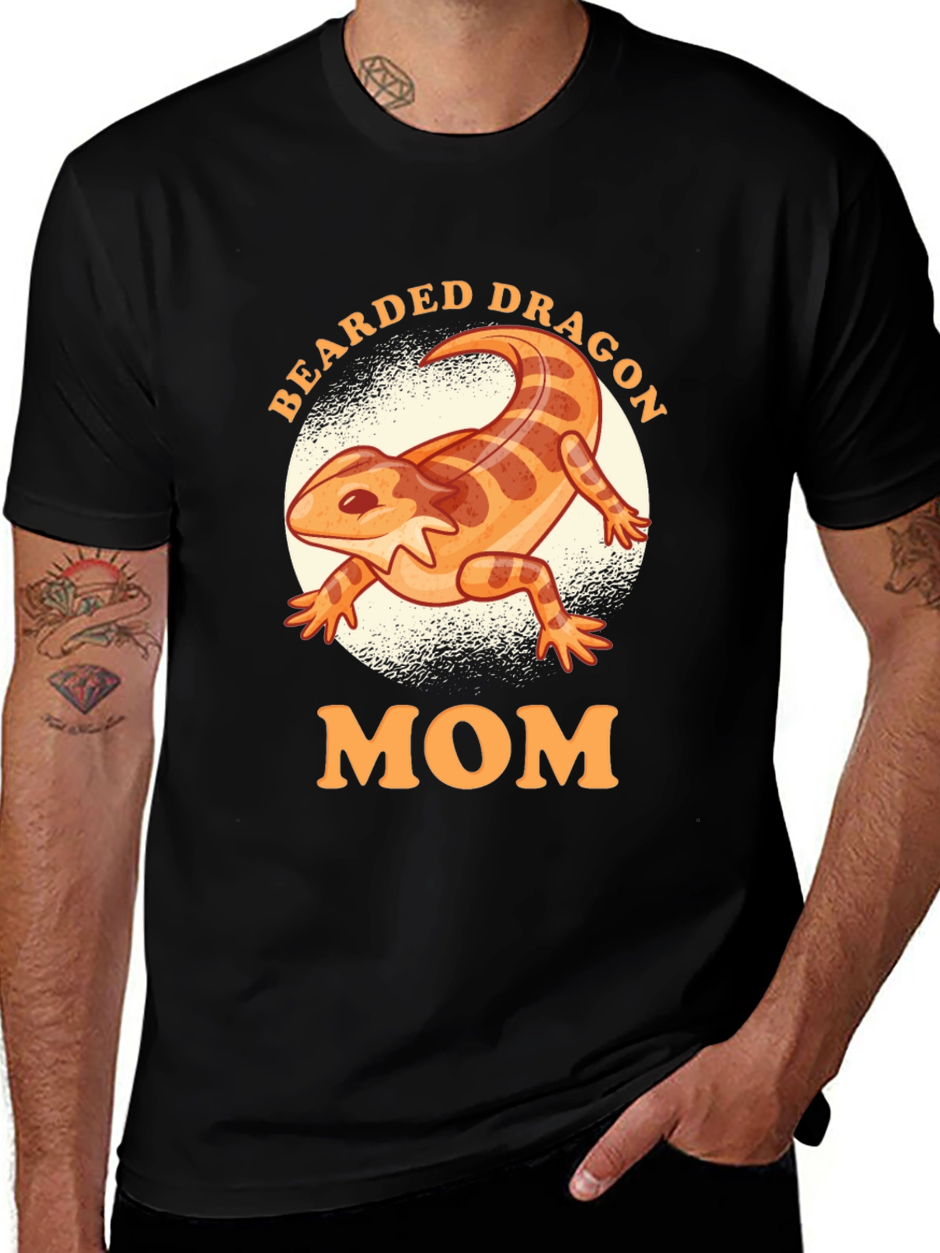 Bearded Dragon Mom T-Shirt - Reptile Lover Tee