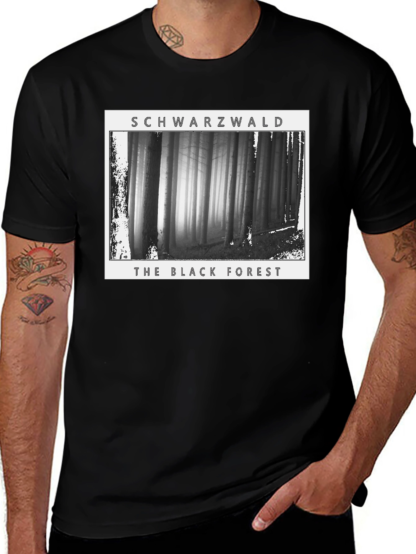 Schwarzwald Black Forest Graphic T-Shirt