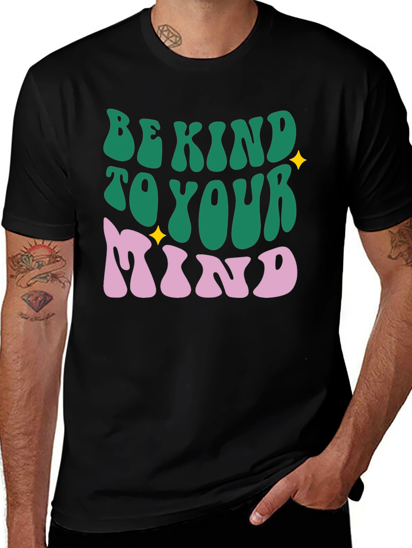 Variant 18 of Be Kind to Your Mind Graphic Tee