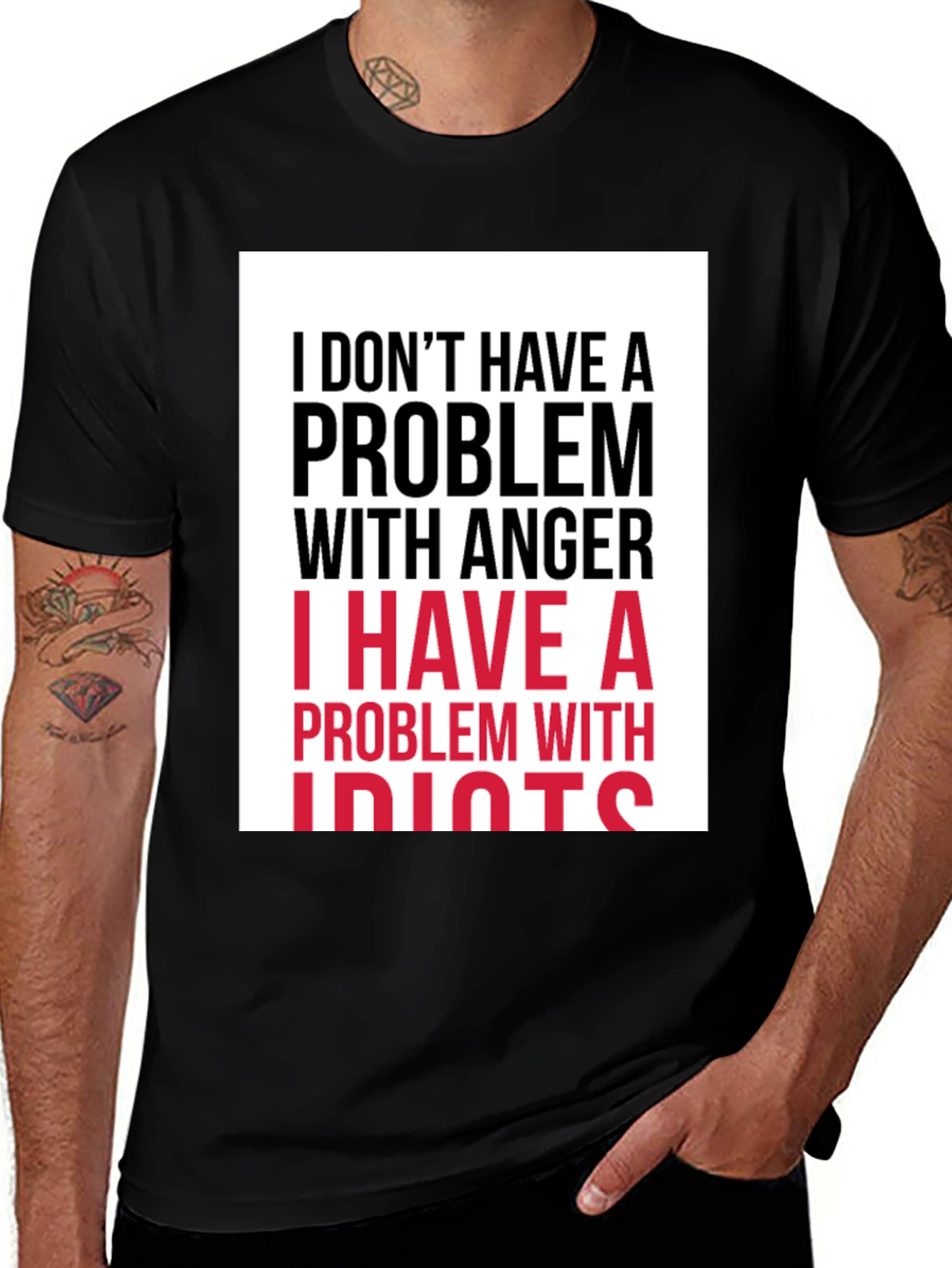 Variant 23 of I Don't Have An Anger Problem T-Shirt