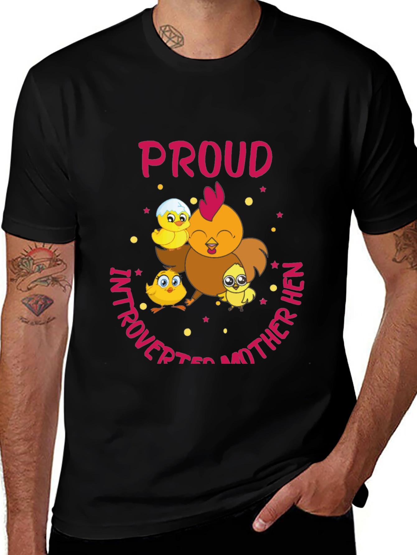 Proud Introverted Mother Hen T-Shirt