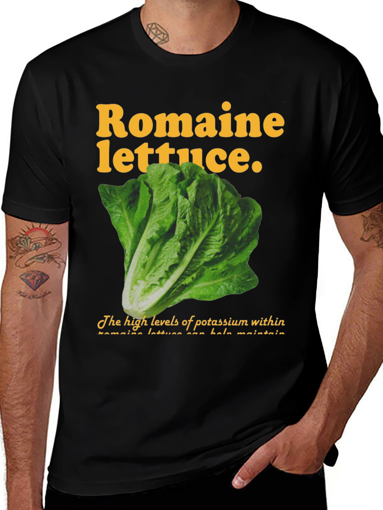 Romaine Lettuce Potassium Graphic Tee