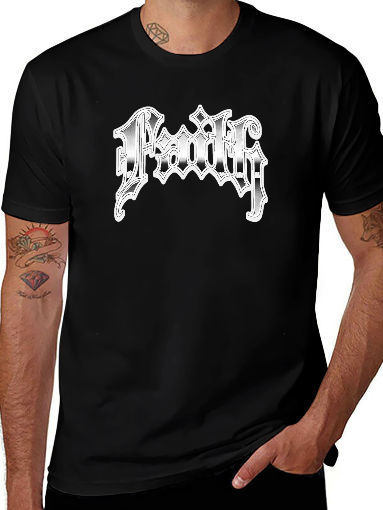 Faith Gothic T-Shirt - Black