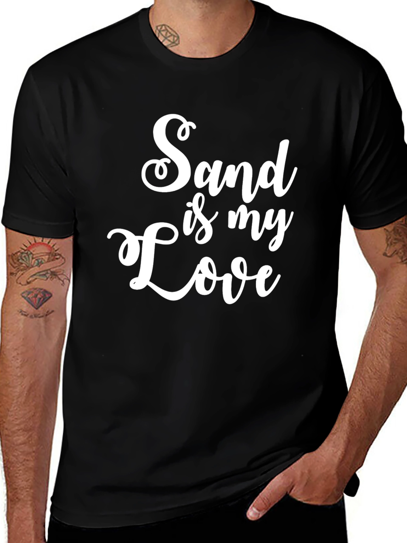 Variant 15 of Sand Is My Love Graphic T-Shirt