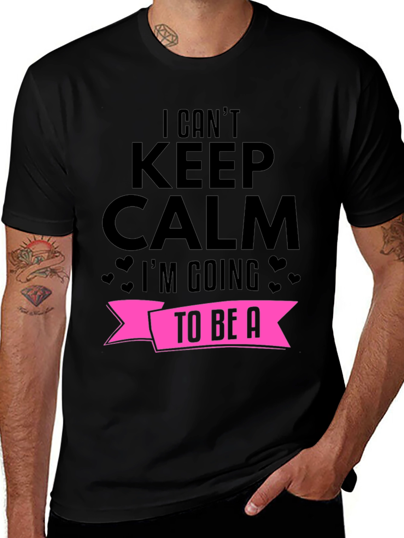 I Can't Keep Calm Pregnancy Announcement T-Shirt