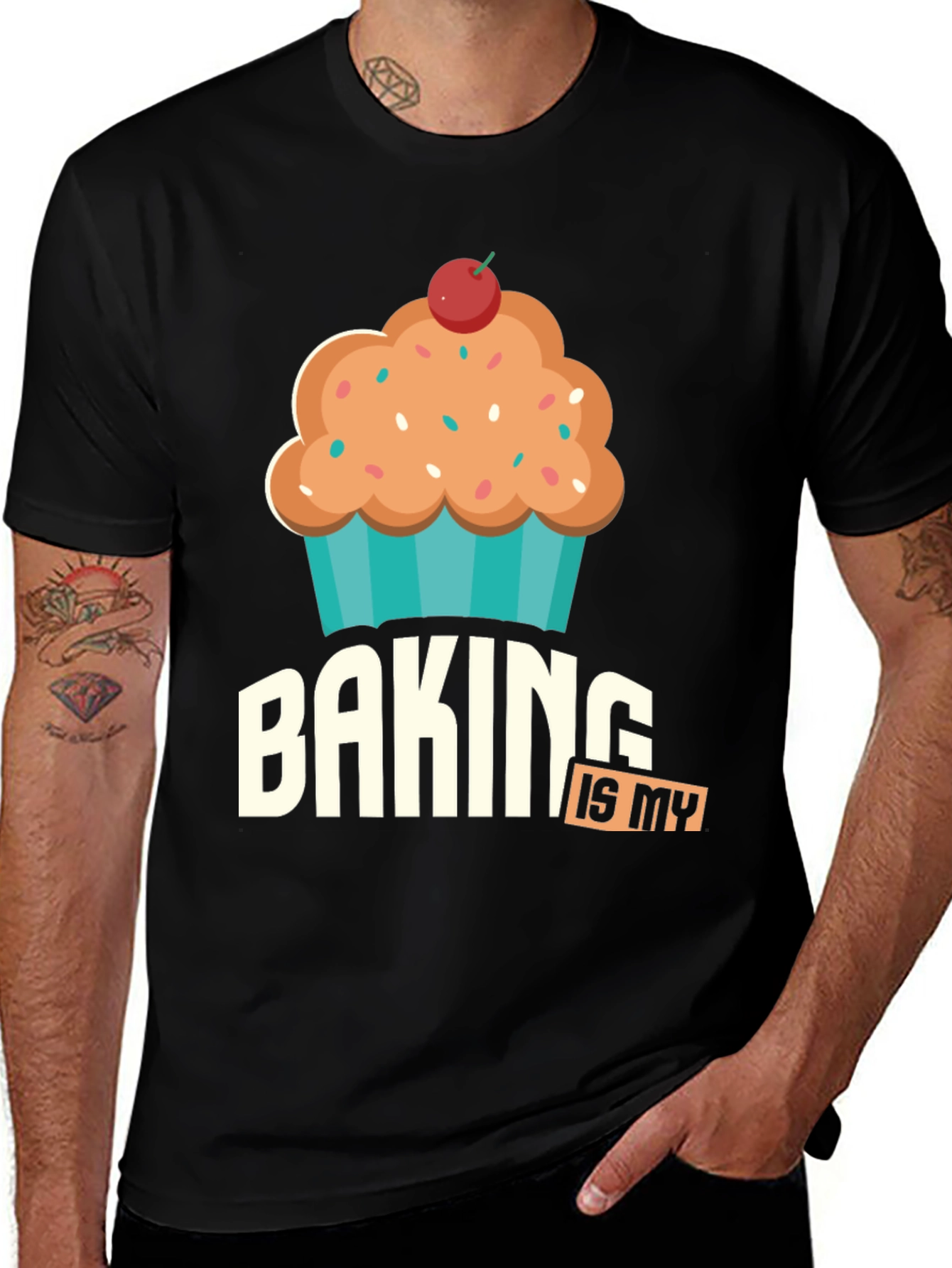 Variant 23 of Baking is My Therapy T-Shirt