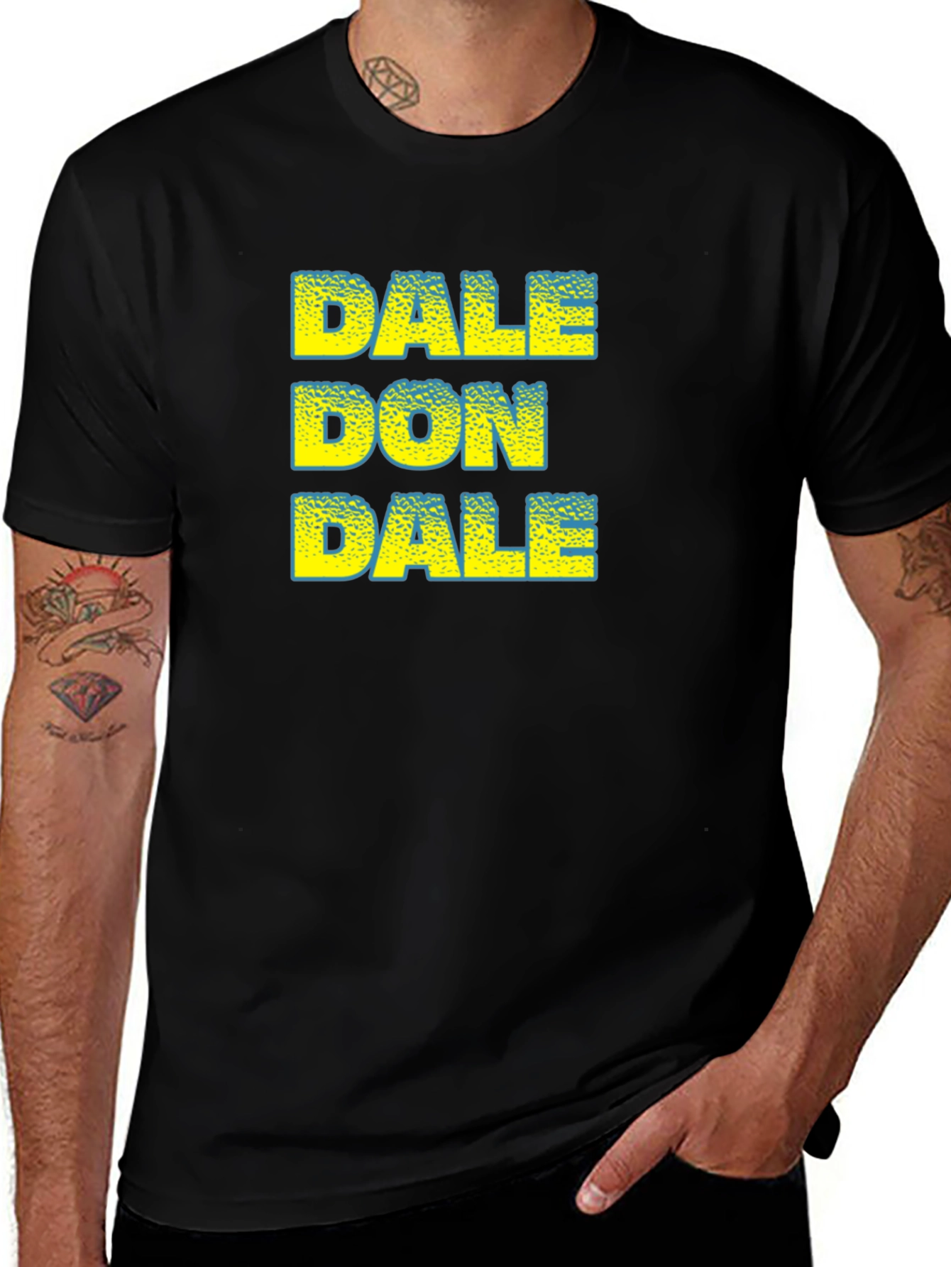 Variant 28 of Dale Don Dale Graphic Tee - Black Cotton T-Shirt