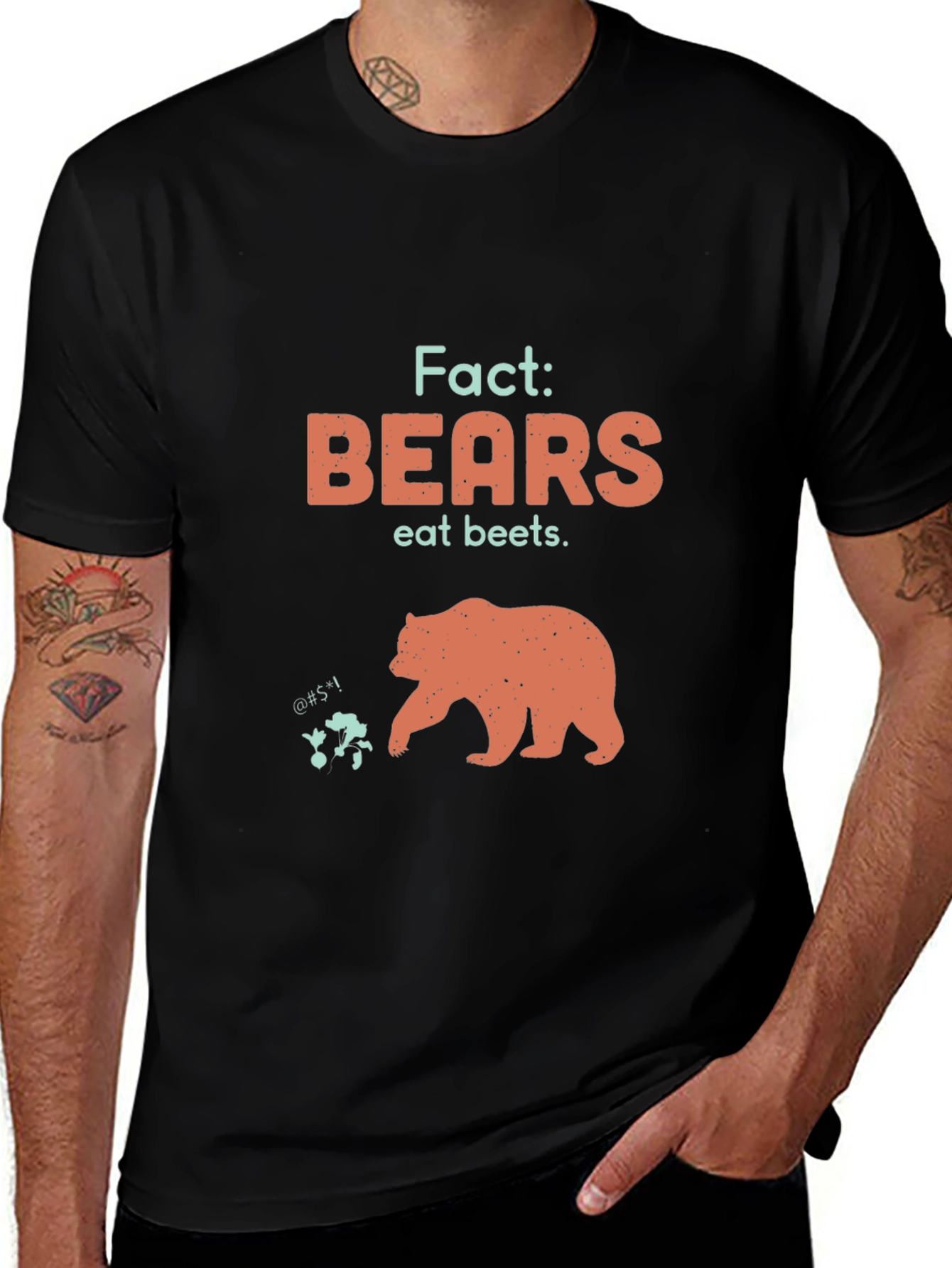 Variant 25 of Bears Eat Beets Graphic Tee - Funny Office Humor Shirt