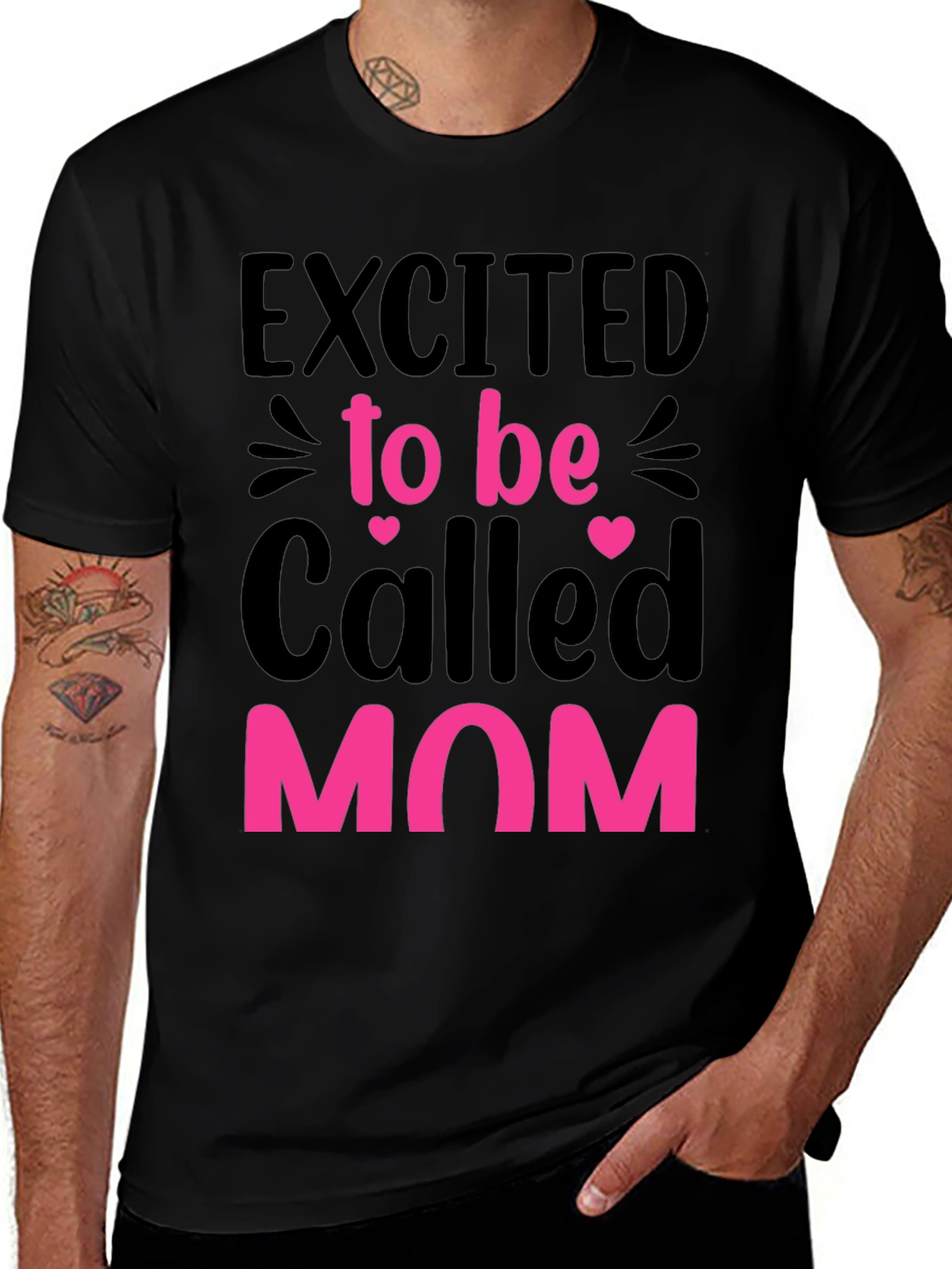Variant 16 of Excited to be Called Mom T-Shirt