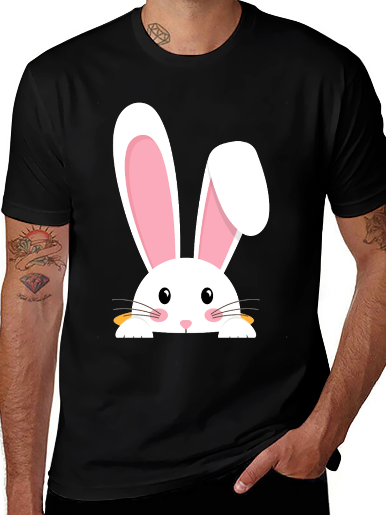 Variant 30 of Easter Bunny T-Shirt - Cute Rabbit Tee