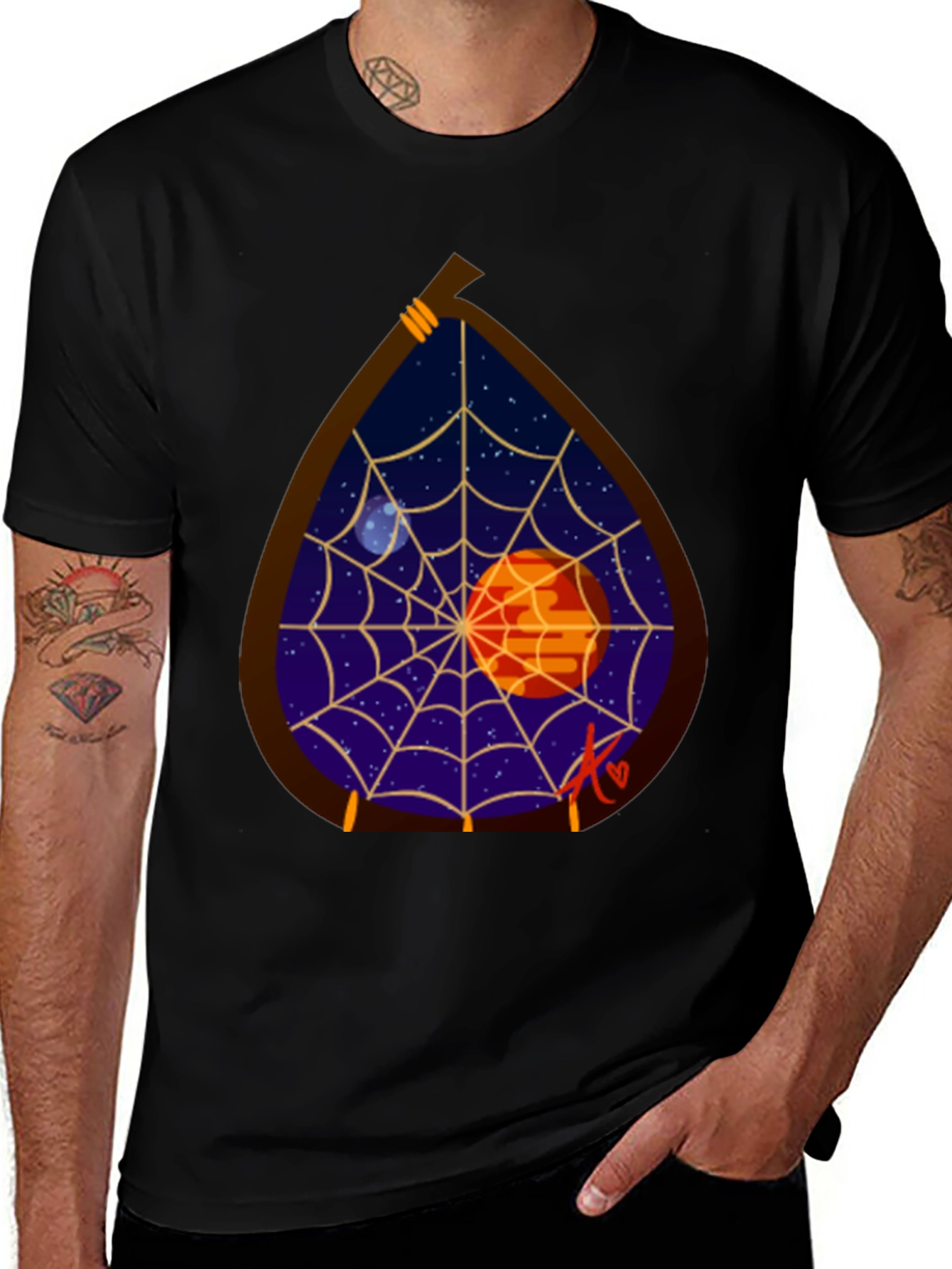 Variant 20 of Cosmic Dreamcatcher T-Shirt - Unique Graphic Tee