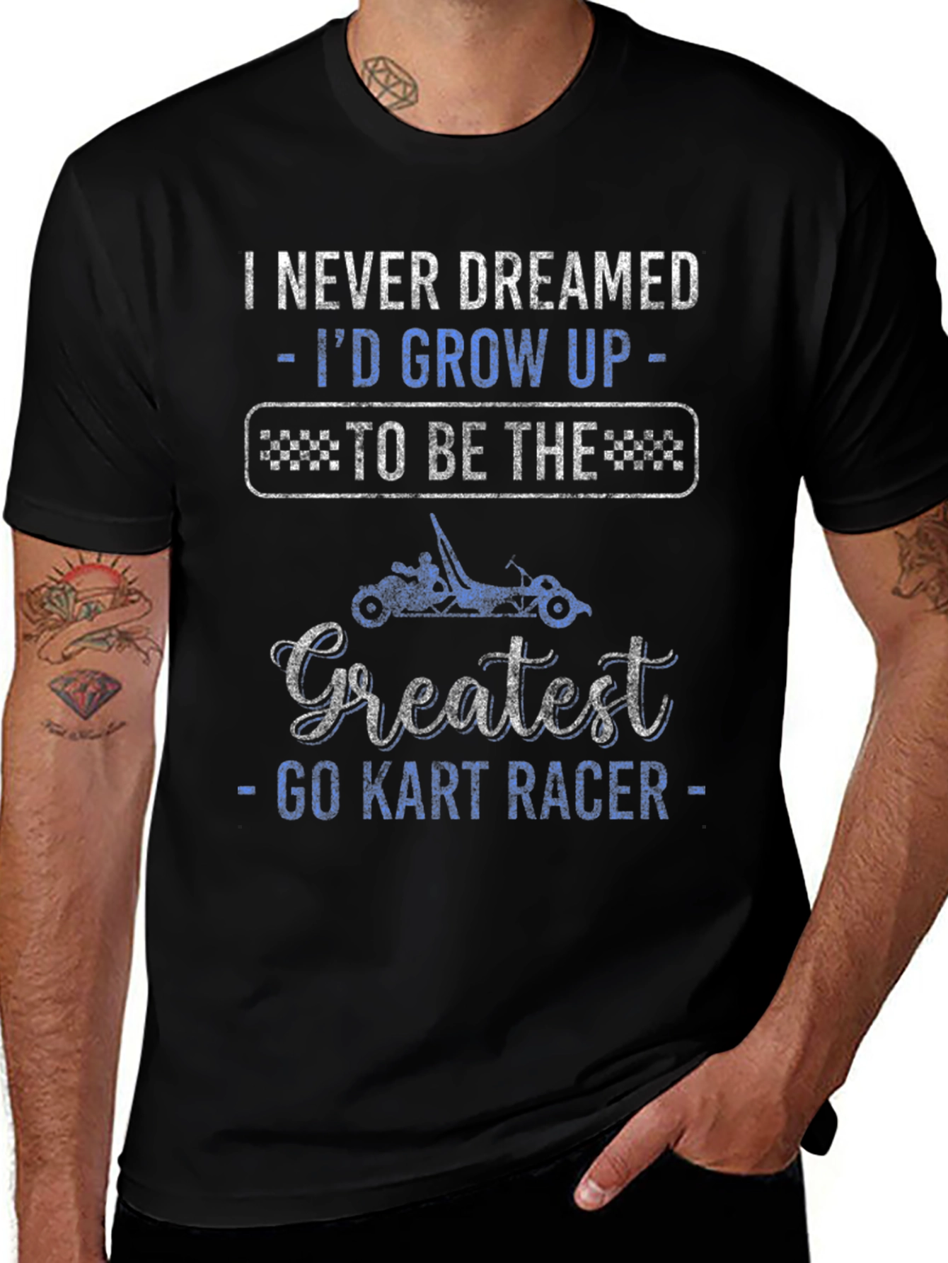 Variant 14 of Greatest Go Kart Racer T-Shirt