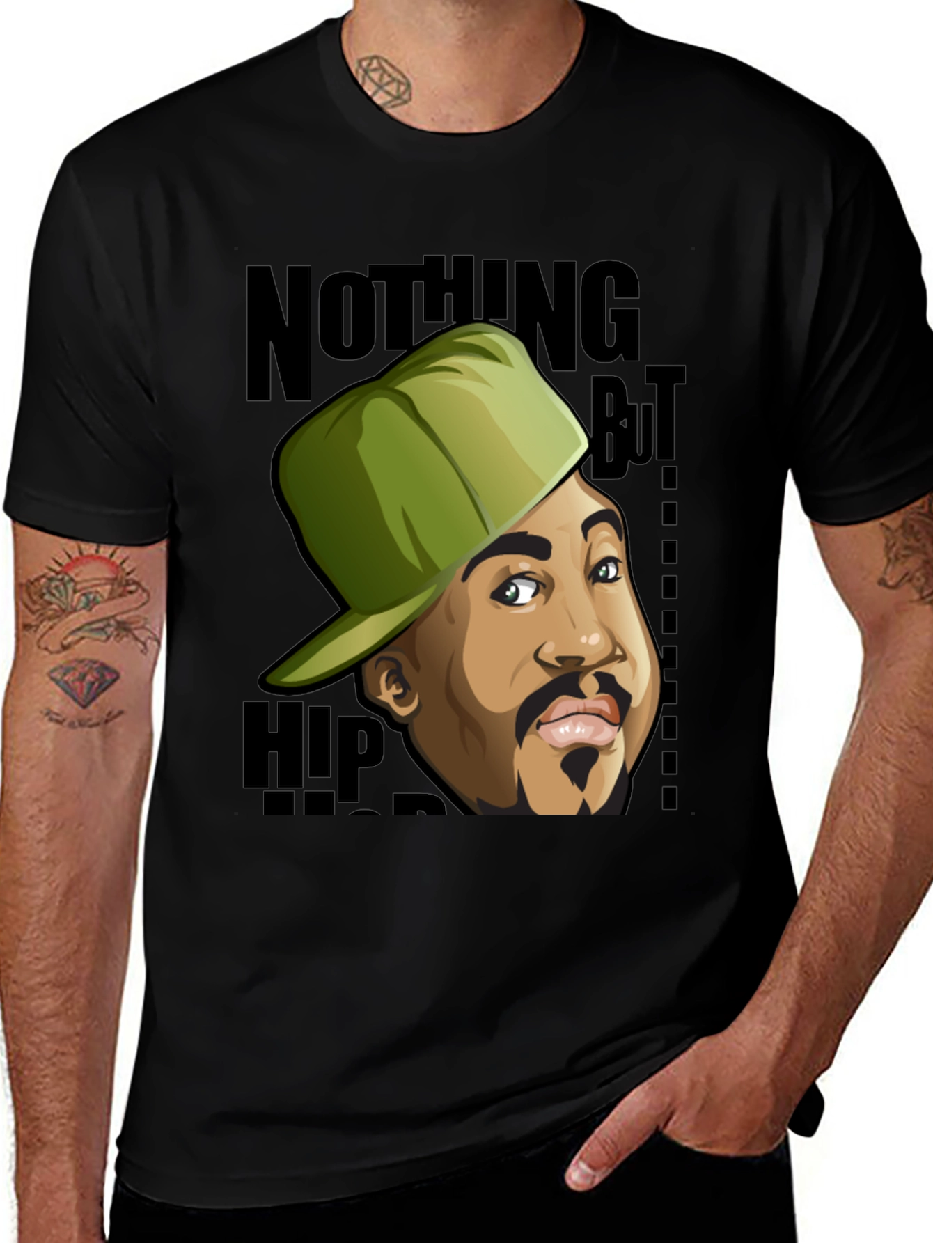 Variant 13 of Nothing But Hip Hop Graphic T-Shirt