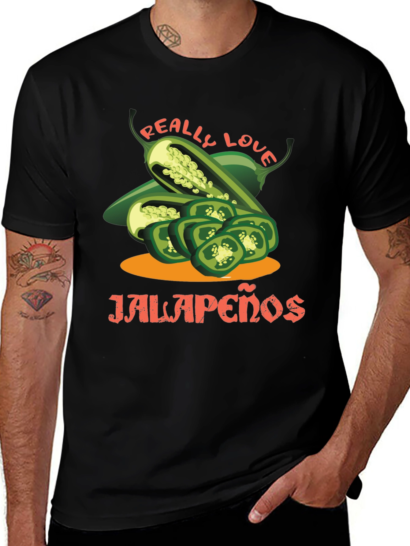Jalapeño Lover T-Shirt - Spicy Food Tee
