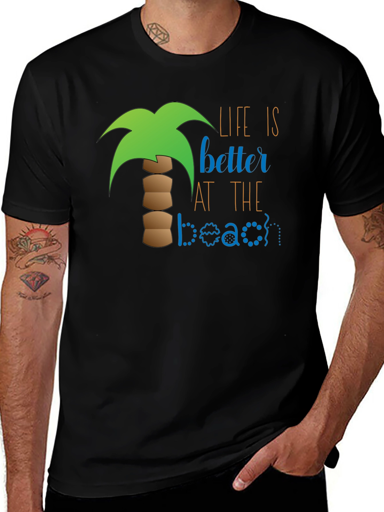 Variant 15 of Life is Better at the Beach T-Shirt