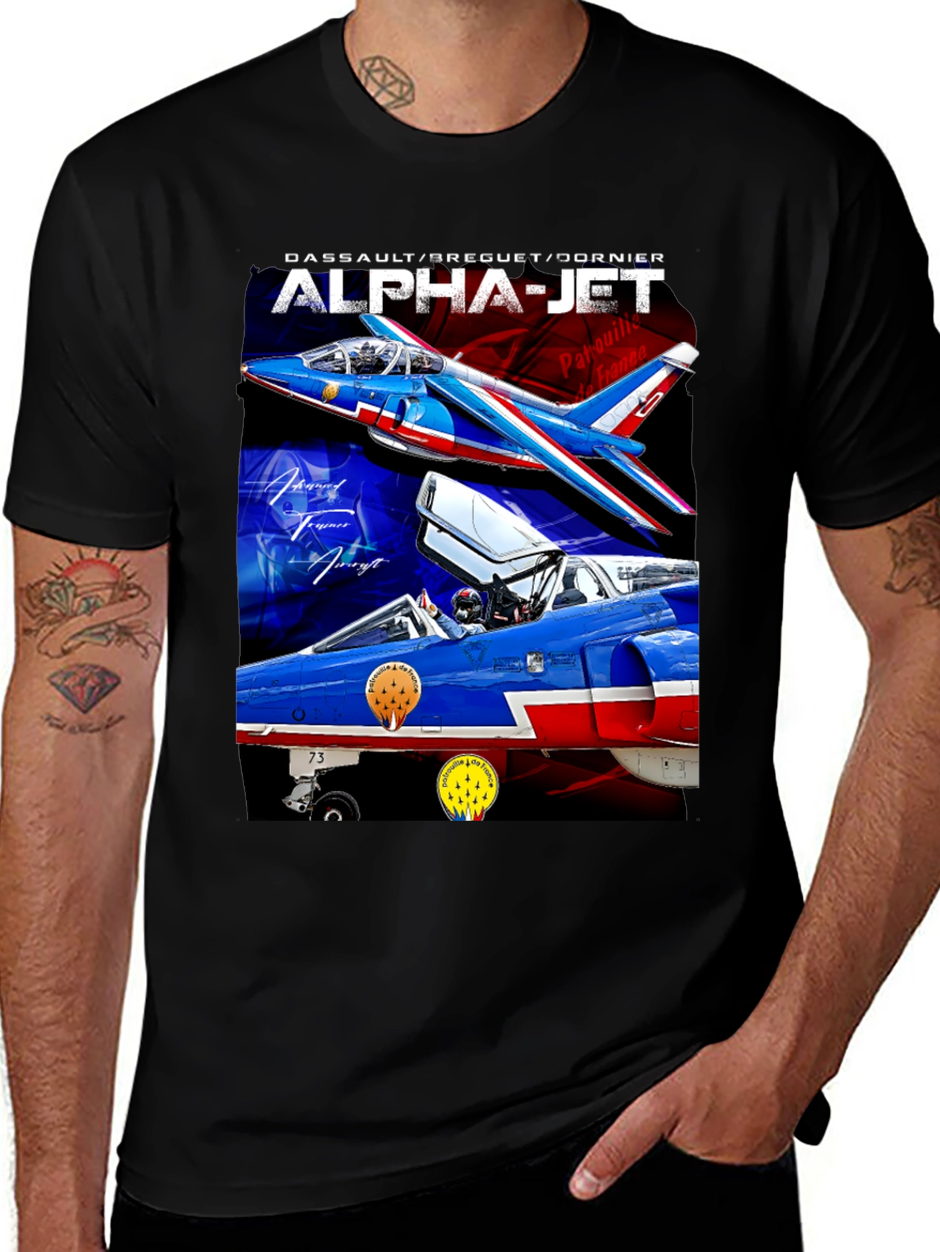 Alpha Jet T-Shirt - Aviation Enthusiast Tee
