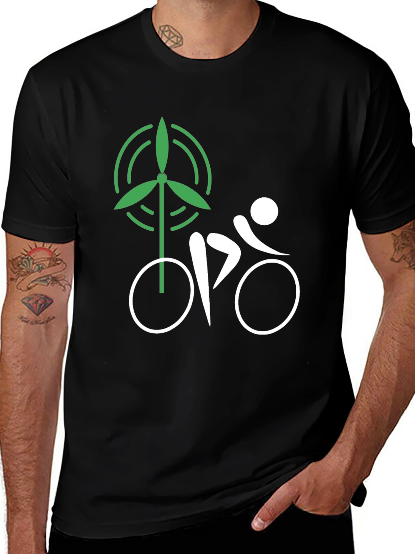 Variant 3 of Eco Cyclist Graphic T-Shirt