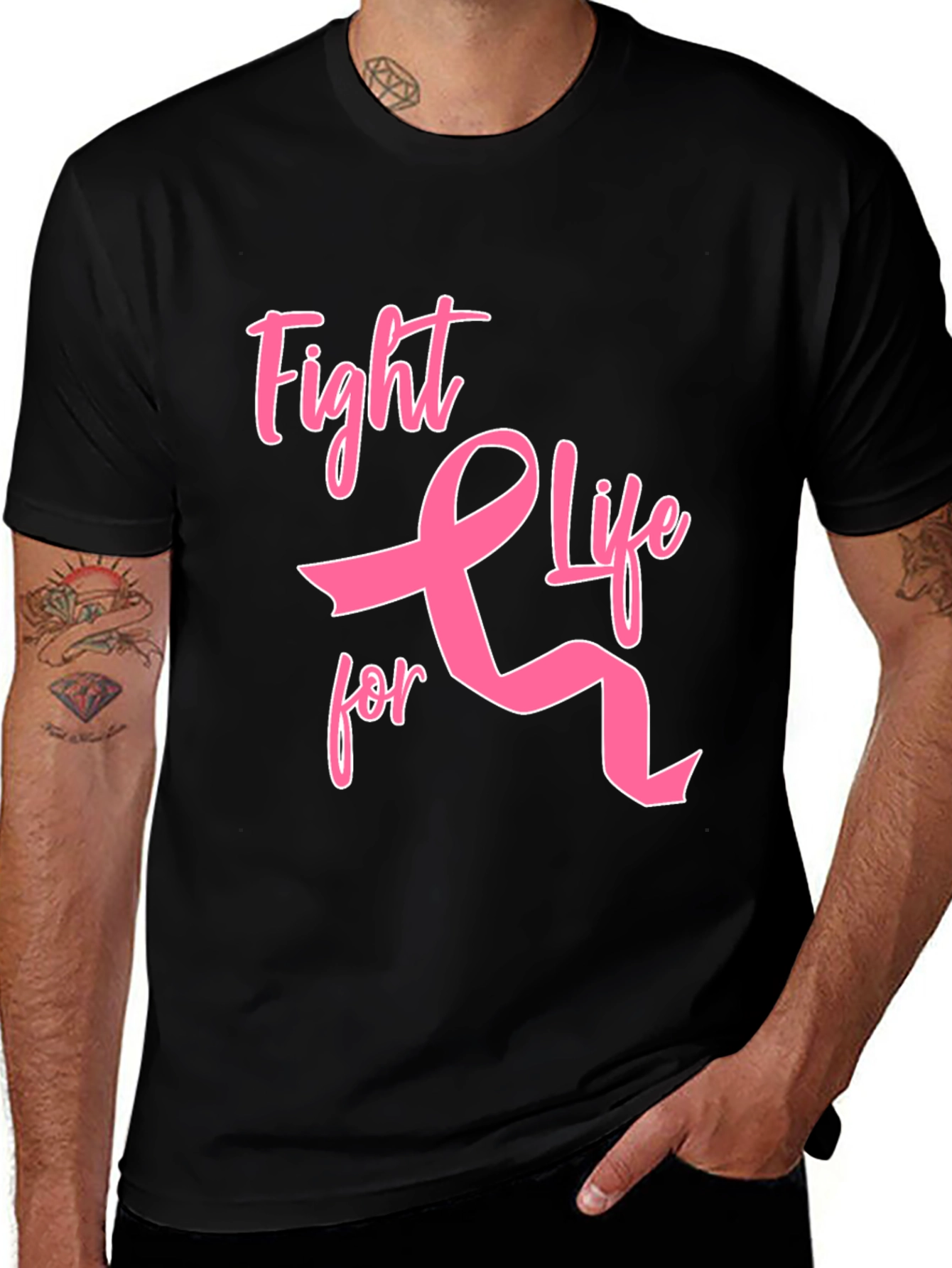 Variant 18 of Fight for Life T-Shirt
