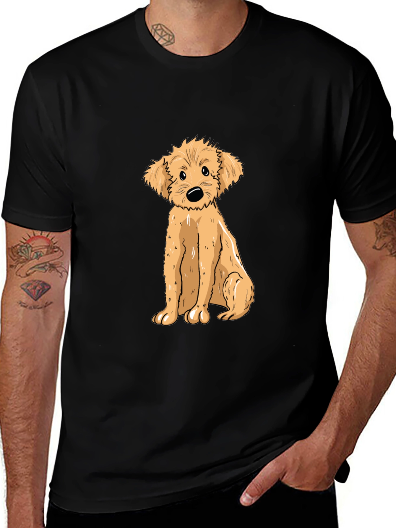 Variant 22 of Cute Puppy Graphic Tee - Soft Cotton T-Shirt