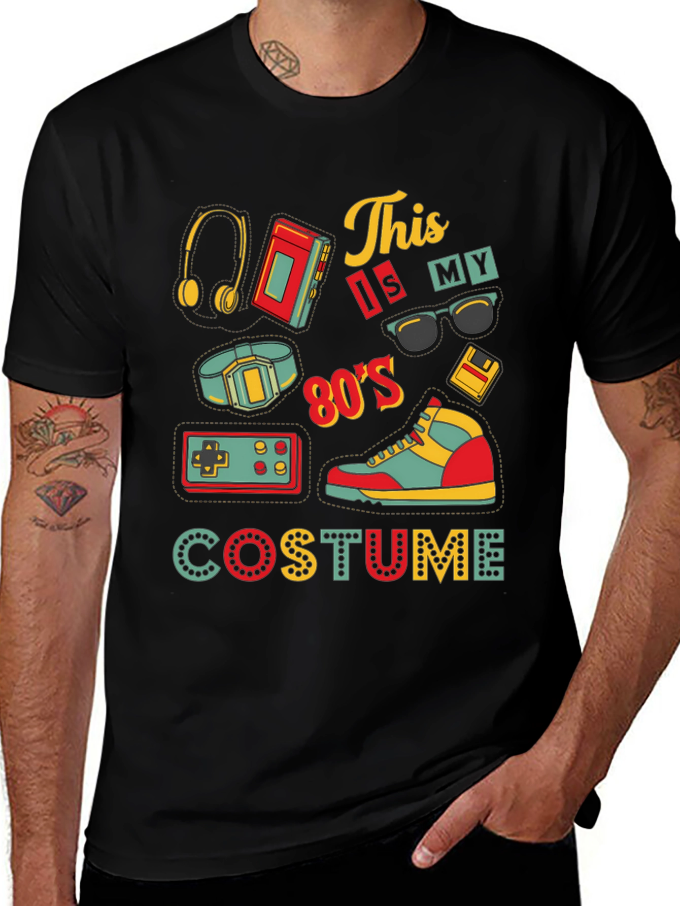 80's Costume T-Shirt - Retro Nostalgia