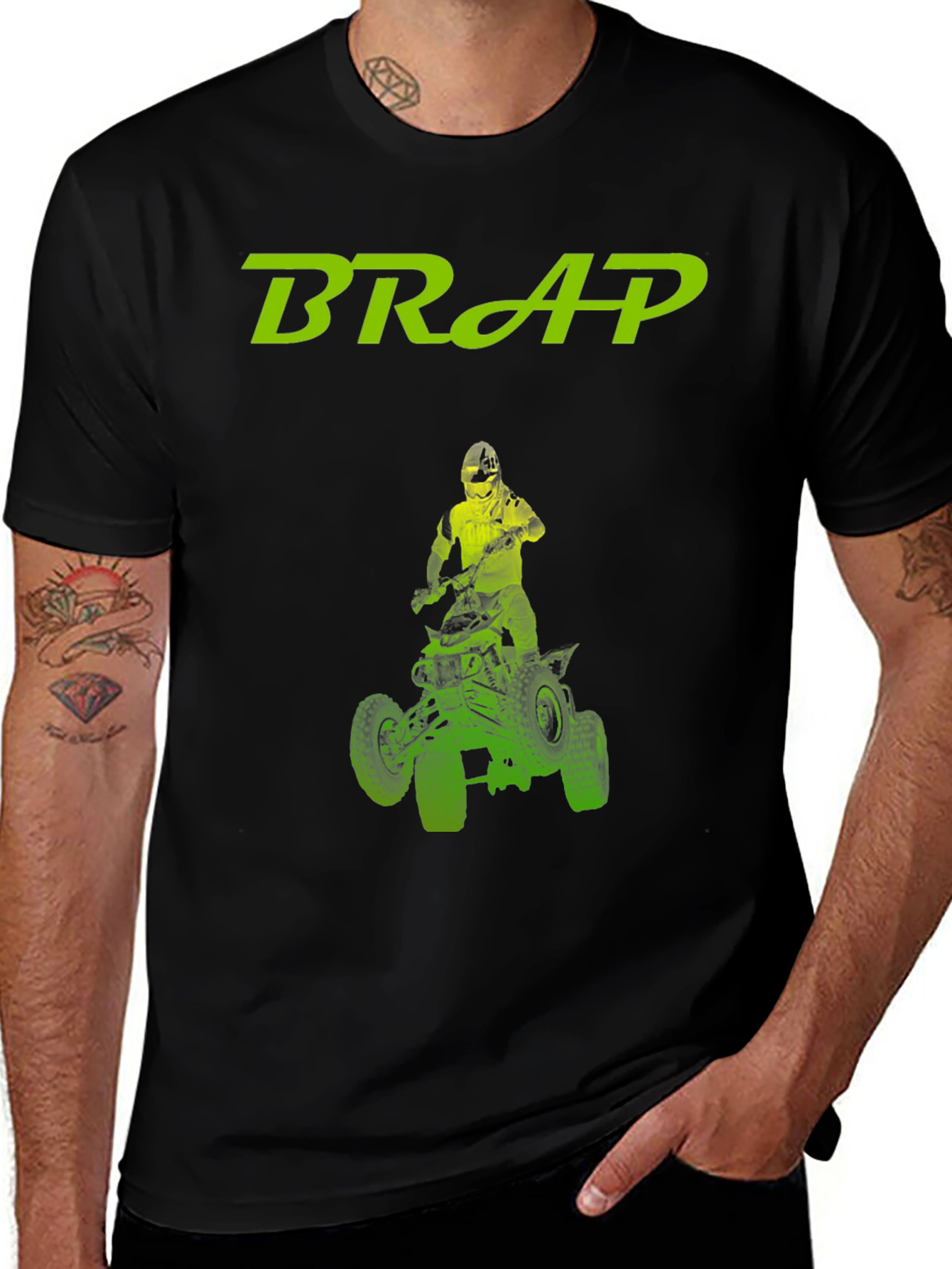 BRAP ATV Rider Graphic Tee