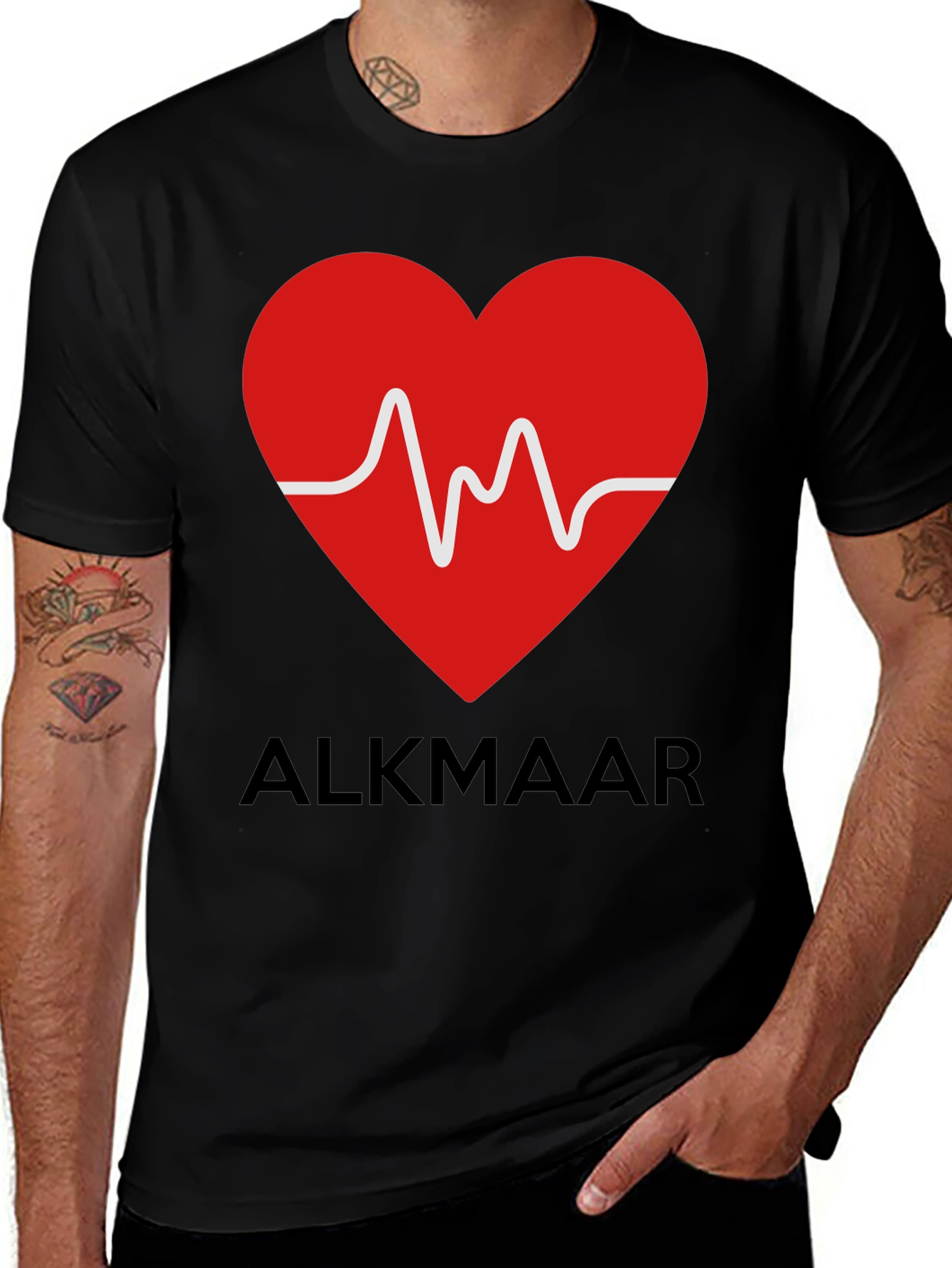 Variant 8 of Alkmaar Heartbeat T-Shirt