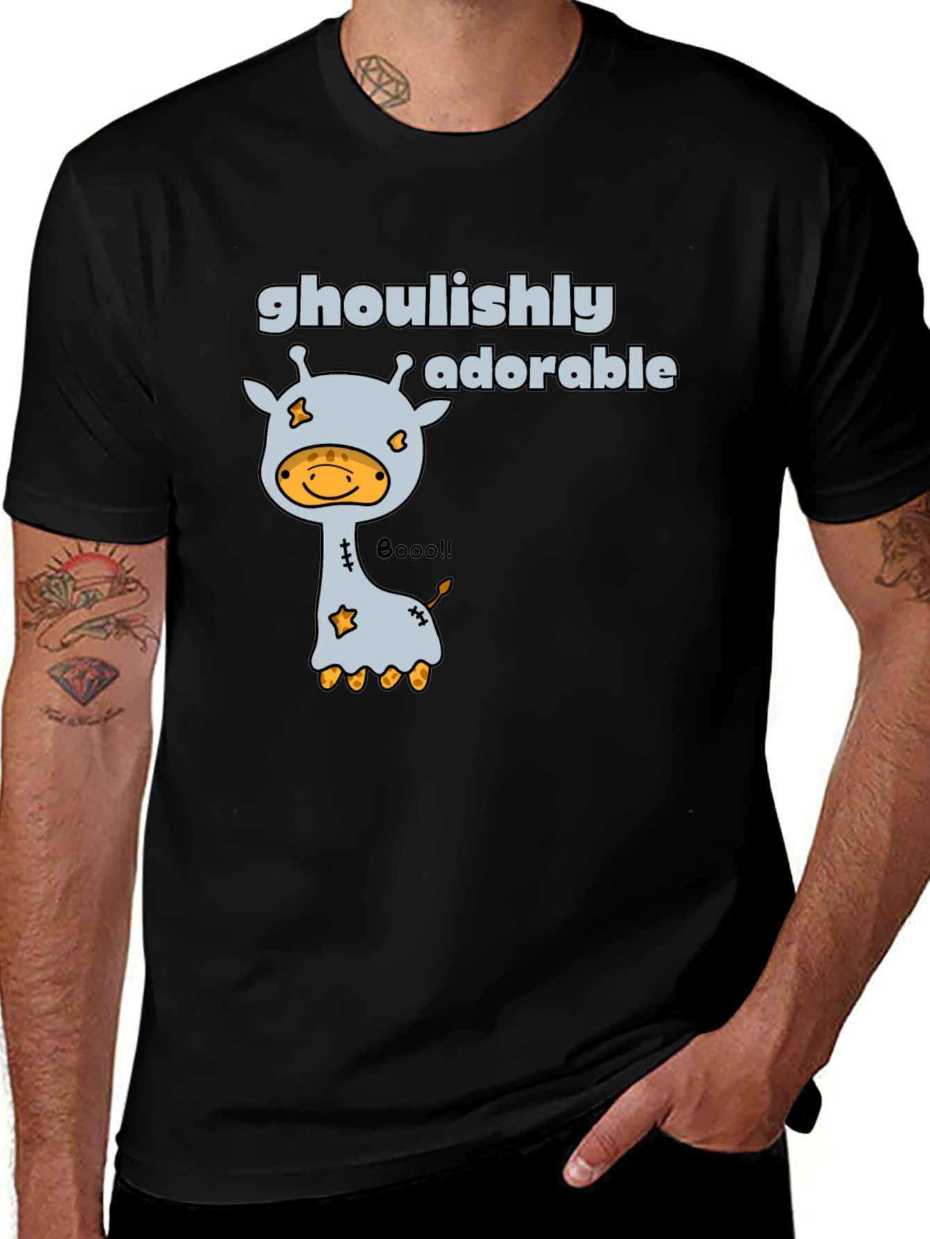 Variant 8 of Ghoul Giraffe Graphic Tee